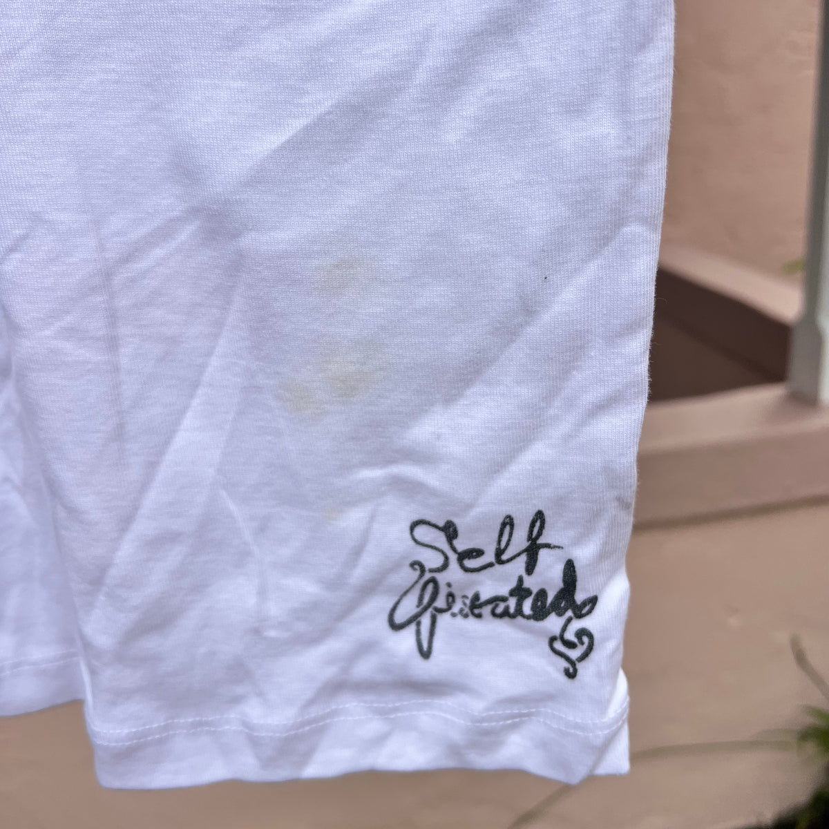 Give Yourself Over baby tee - XS