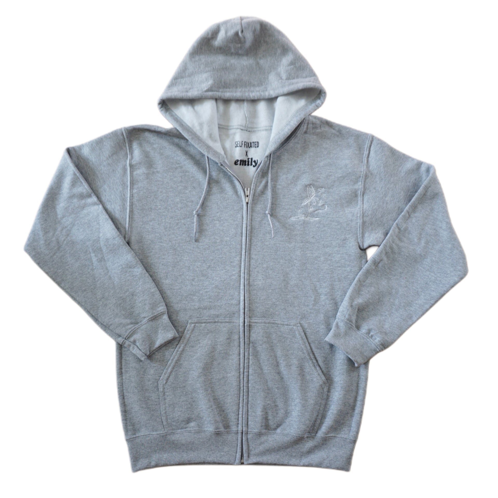 Only interested in fairy activities zip up hoodie