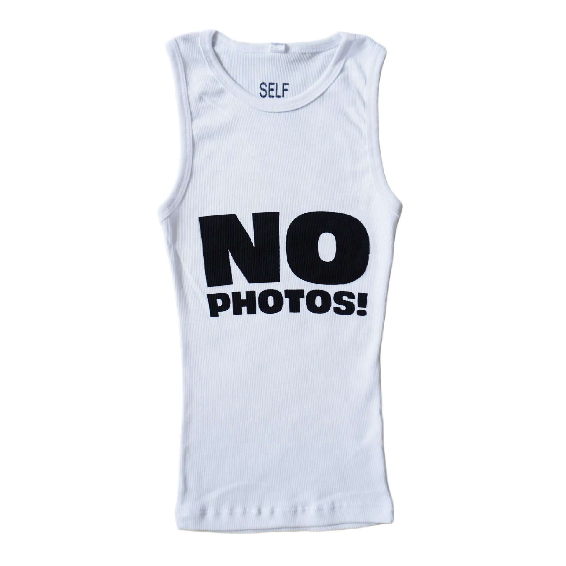 No photos tank top