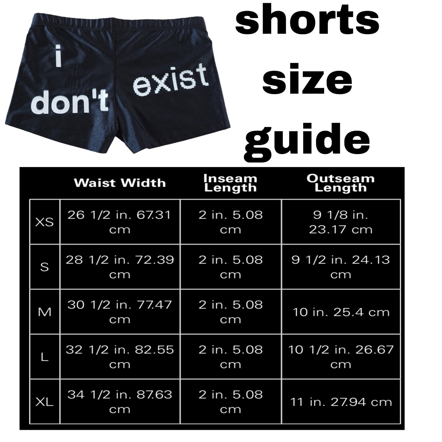 Eat your heart out micro shorts