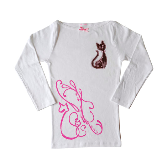 The Kitty boatneck top