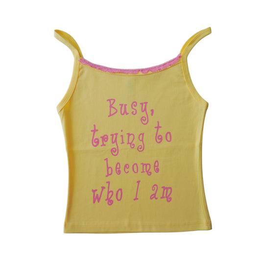 Becoming who I am tank