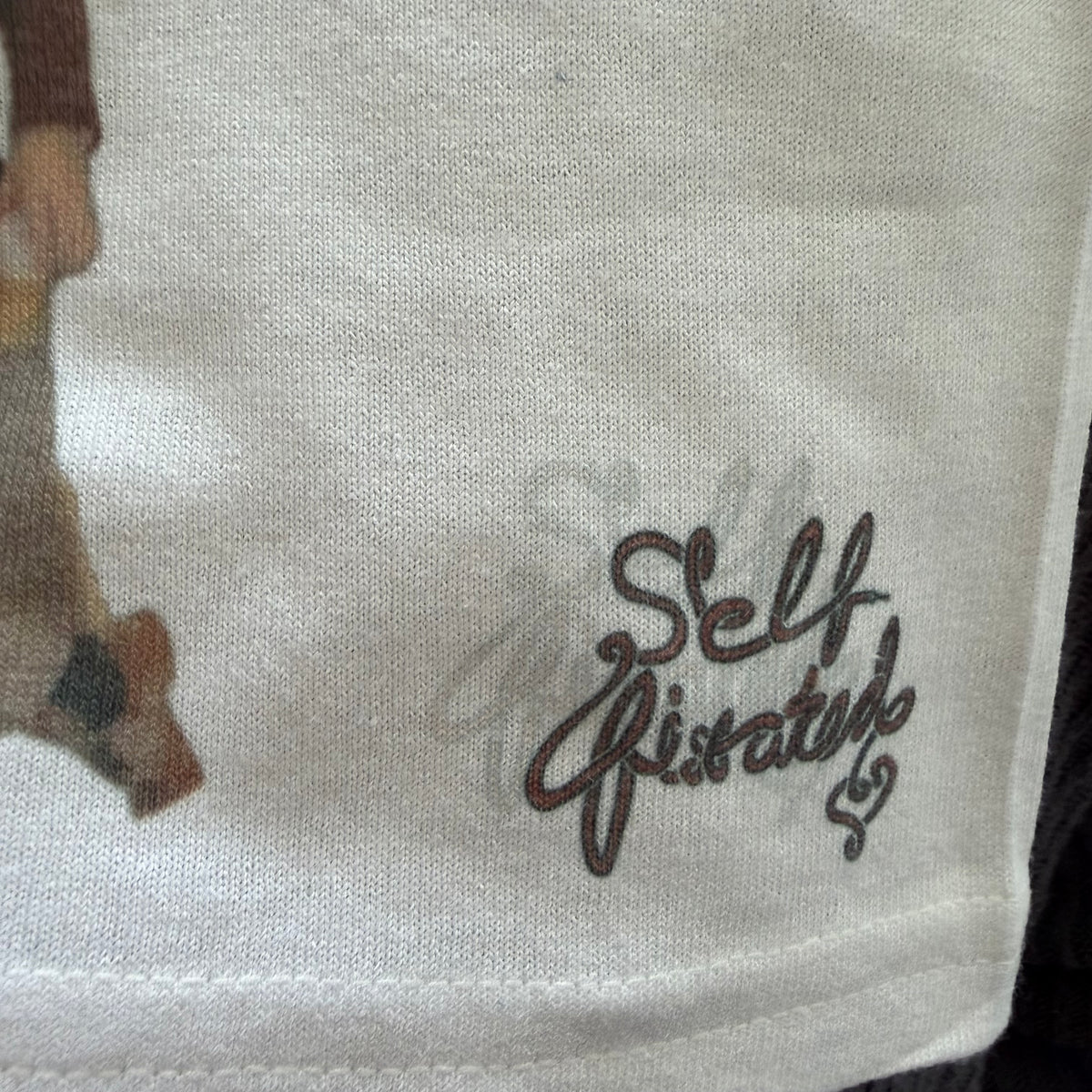 Klaine off the shoulder tee - L