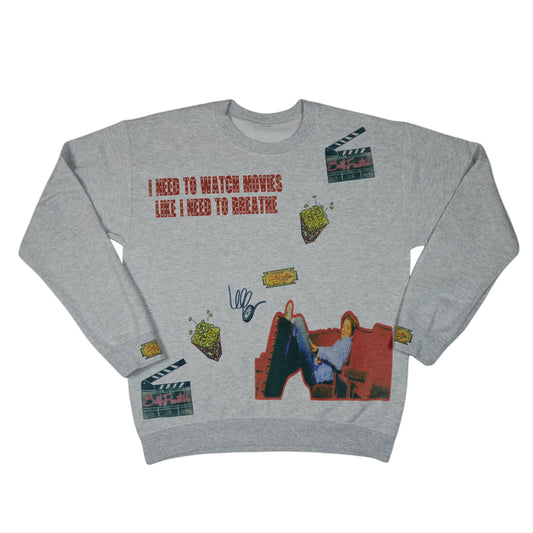 I need to watch movies like I need to breathe sweater