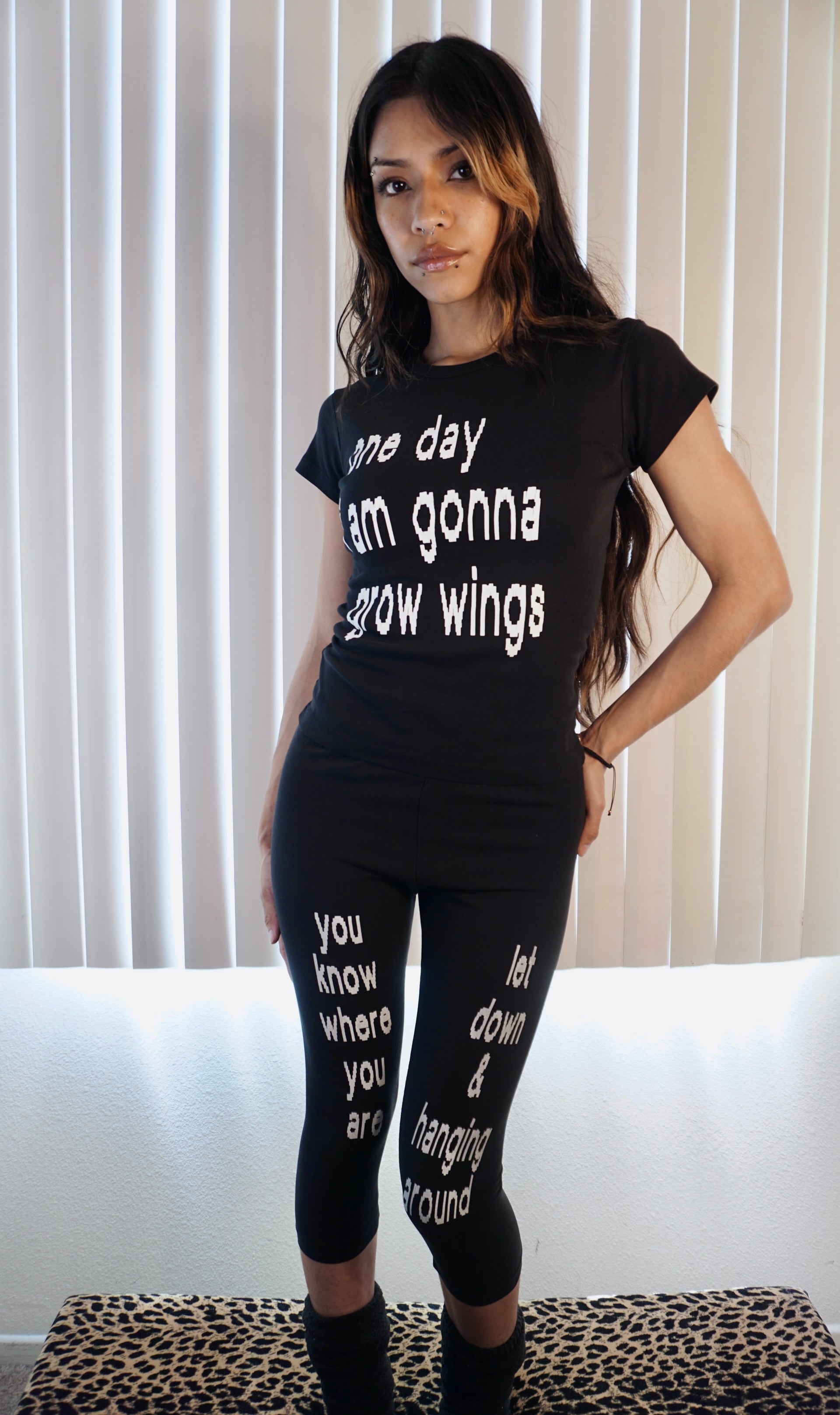 One day I am gonna grow wings baby tee