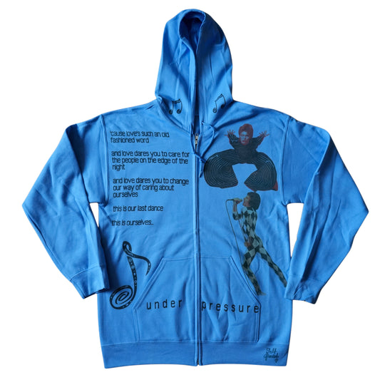 Under Pressure zip up hoodie