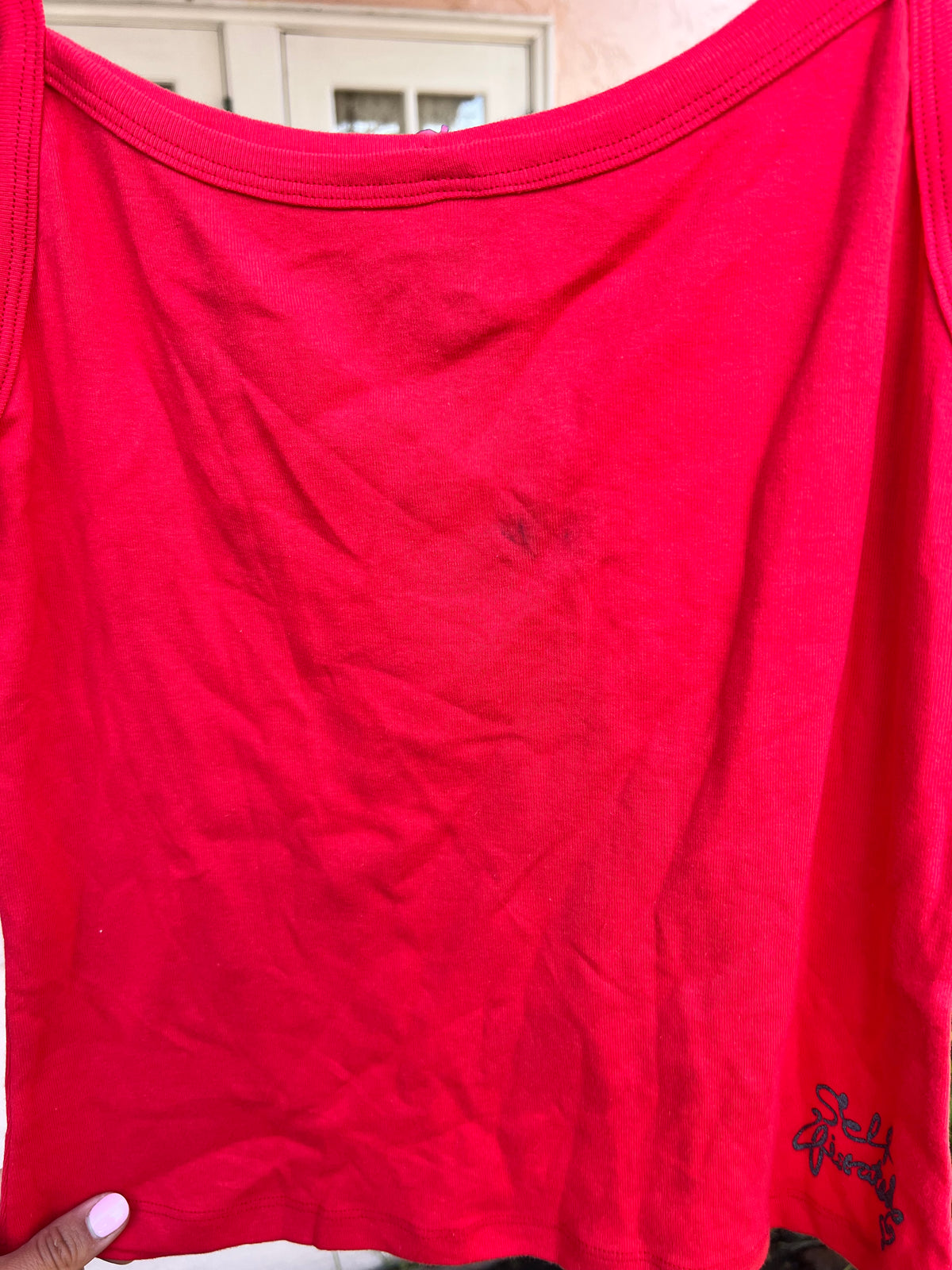Fiona button tank - XL