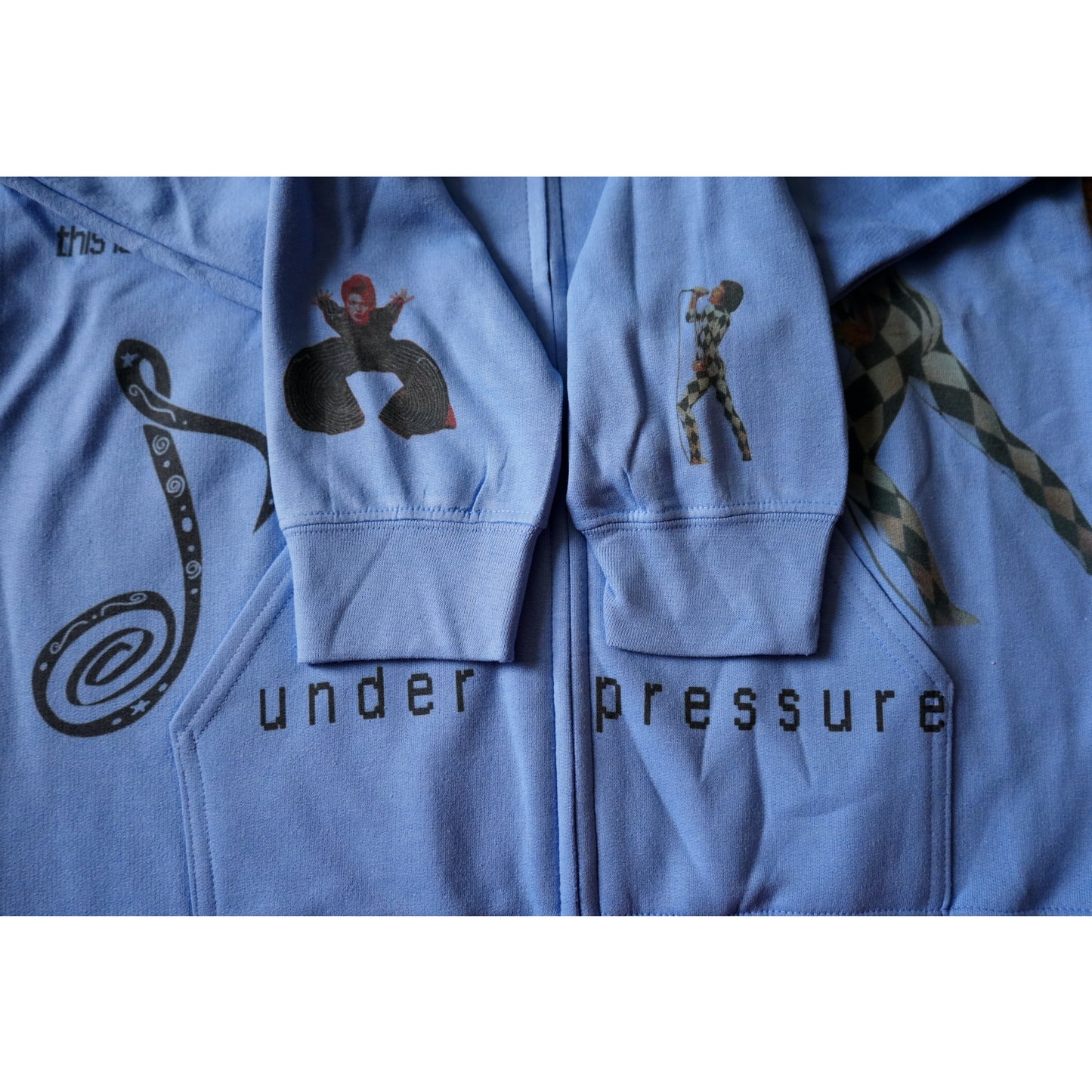 Under Pressure zip up hoodie