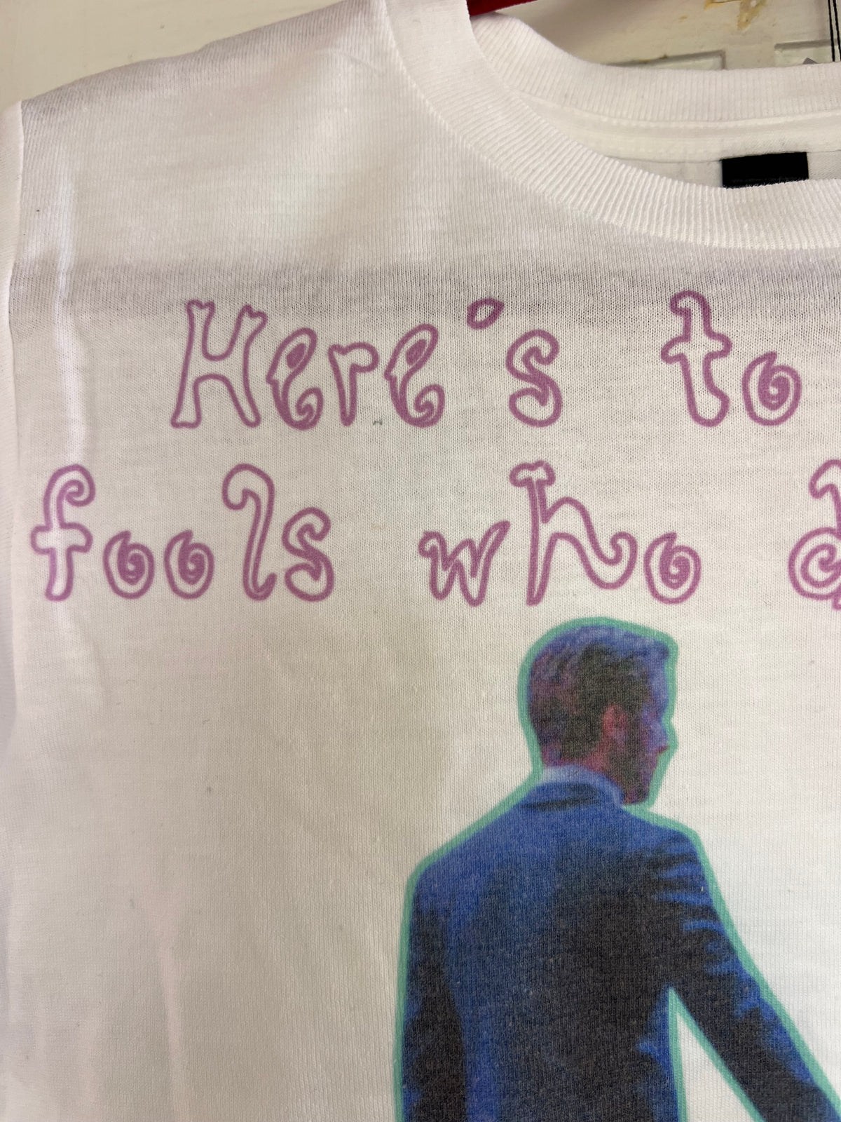 To The Fools Who Dream baby tee - S