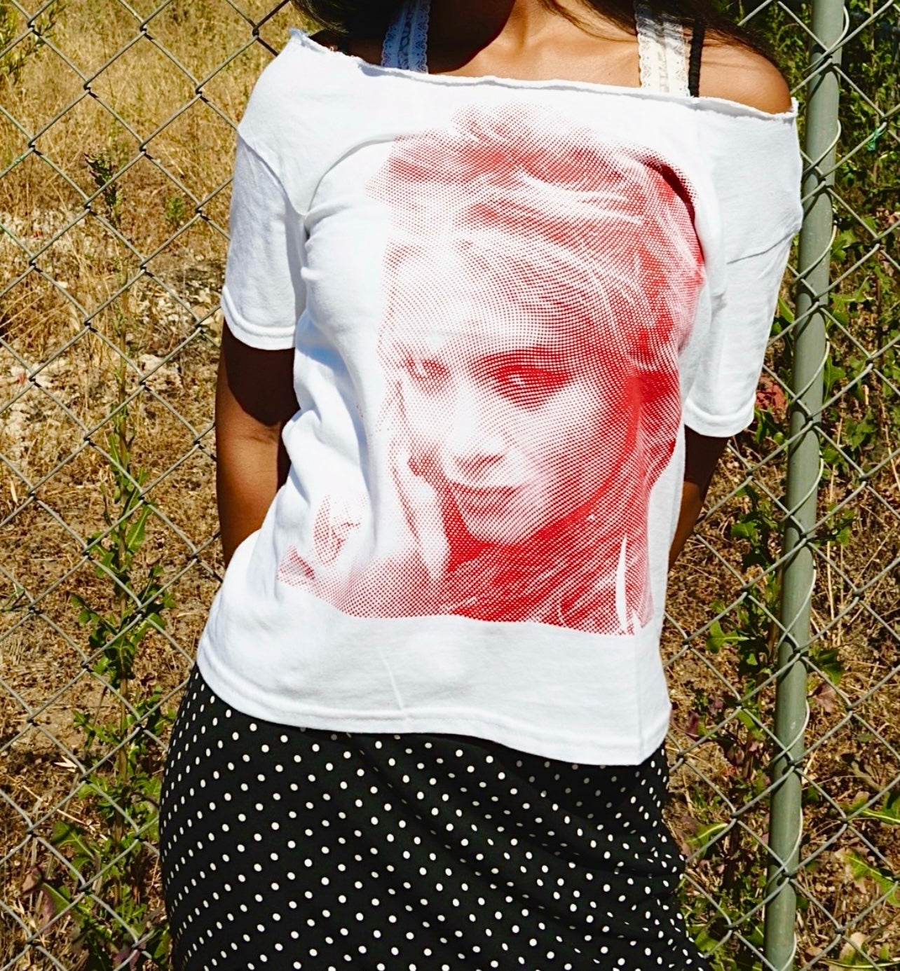 Mary kate off the shoulder top