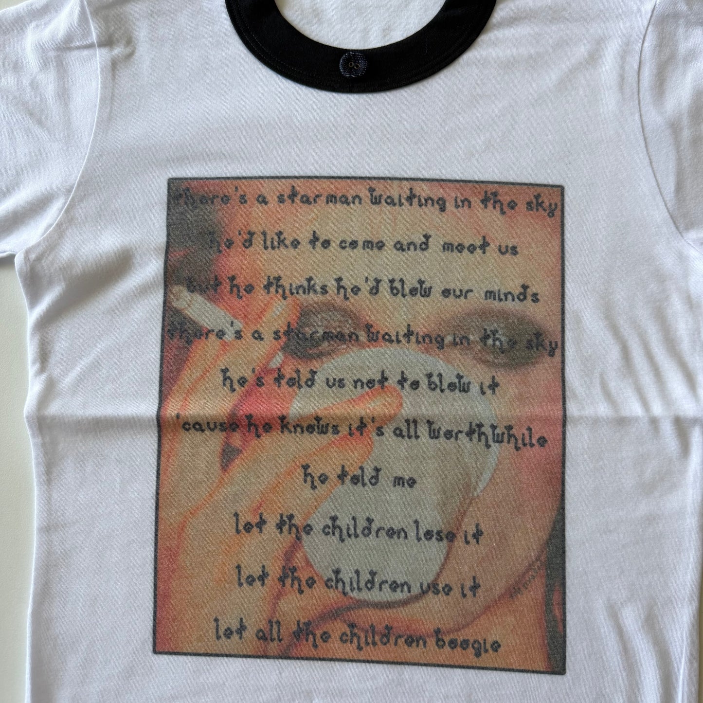 Starman ringer tee - XS