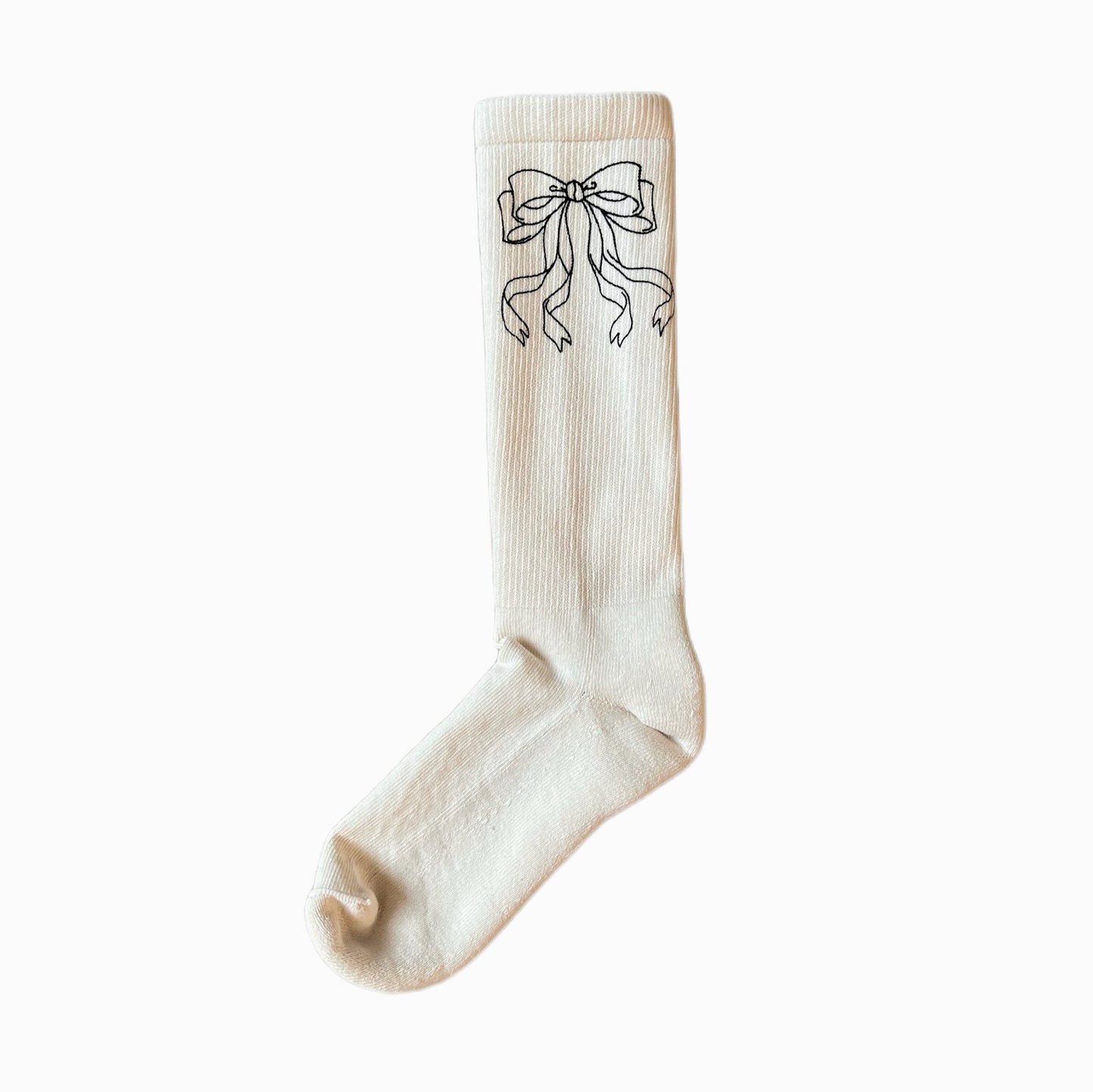Ribbon crew Socks