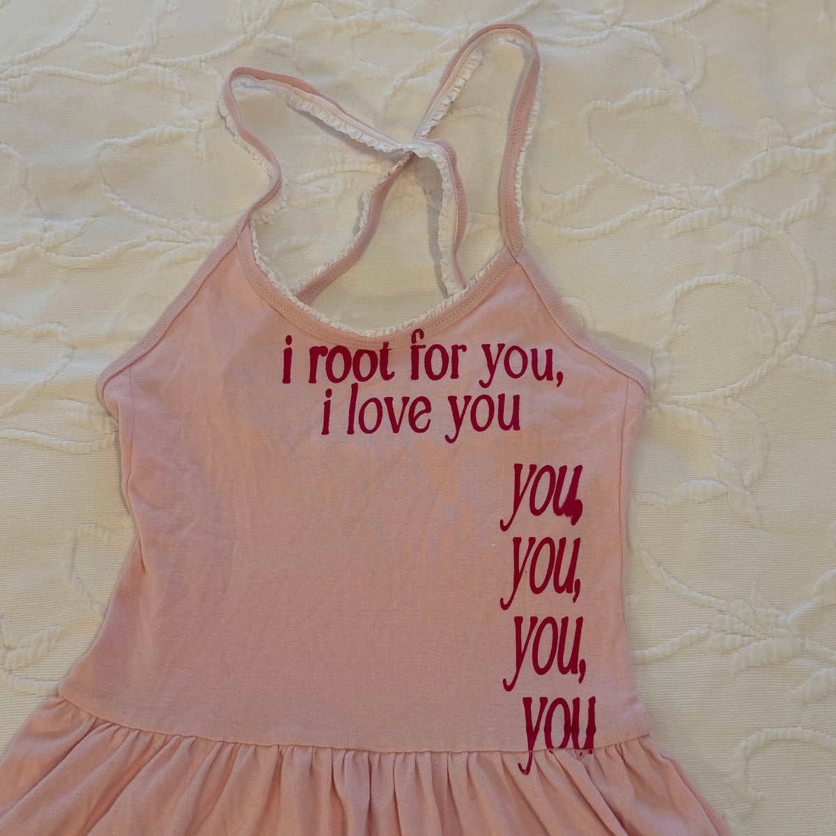 I root for you dress - S