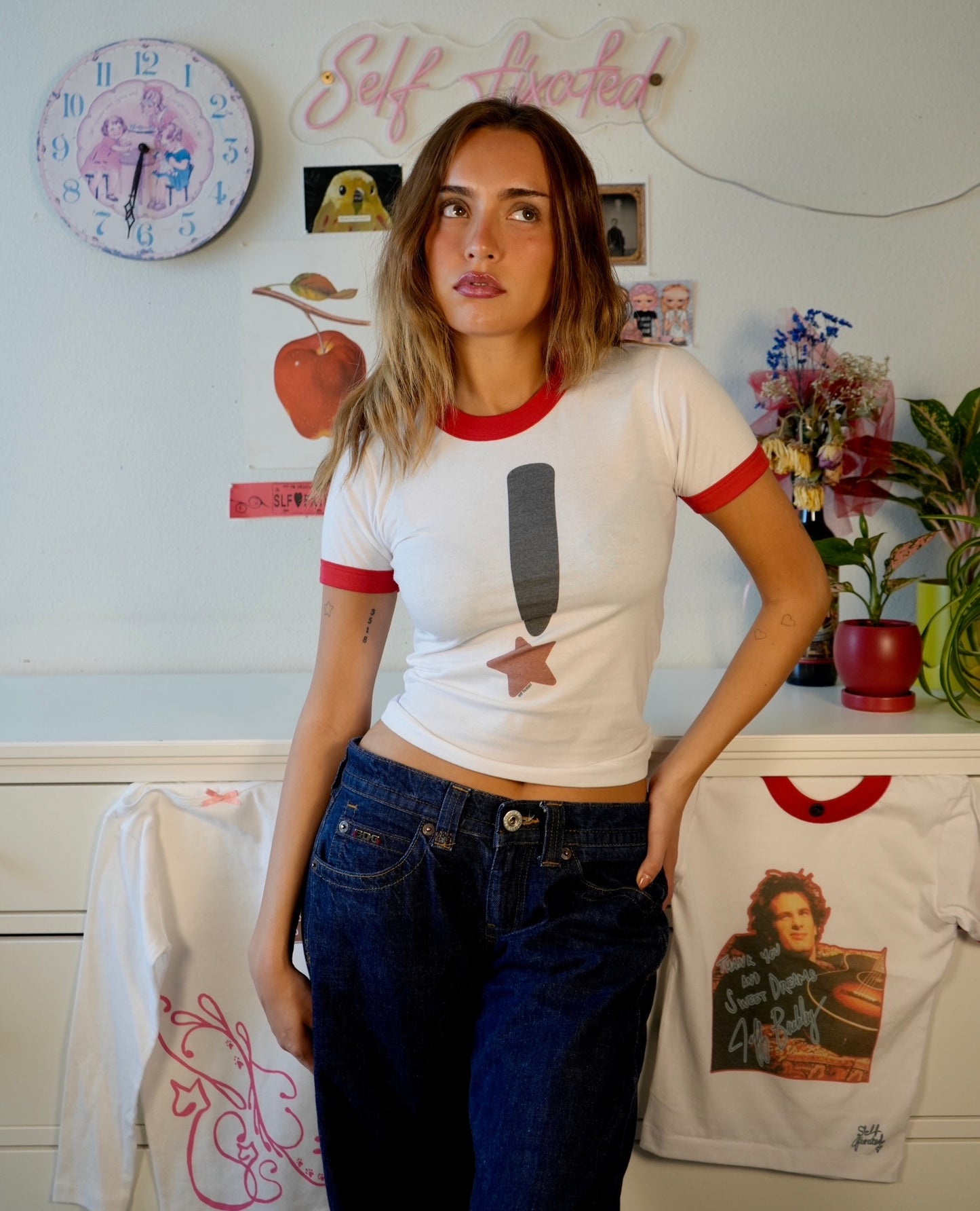 The Excited ringer tee