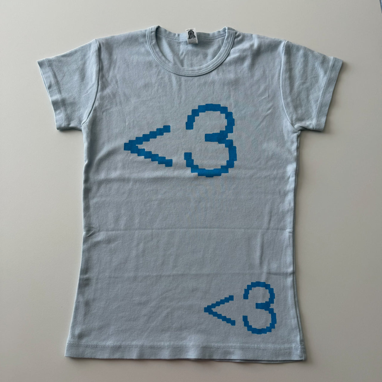 <3 baby tee - S