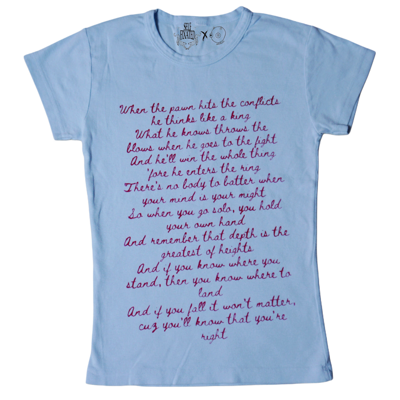 When the pawn poem tee