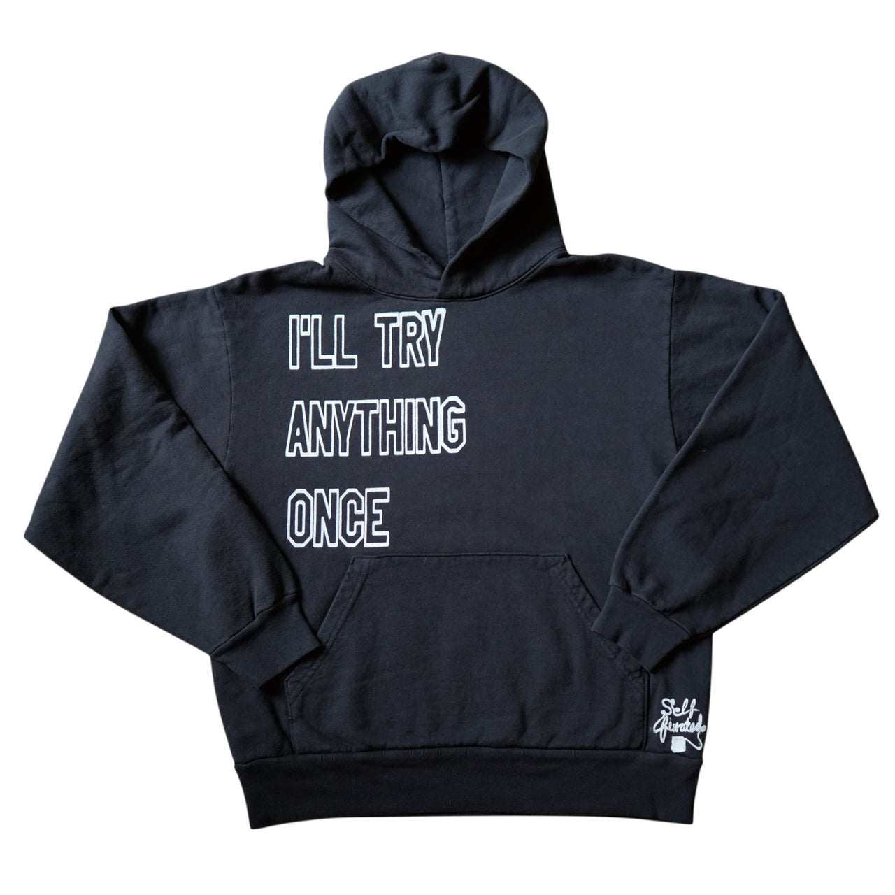 I'll try anything once hoodie