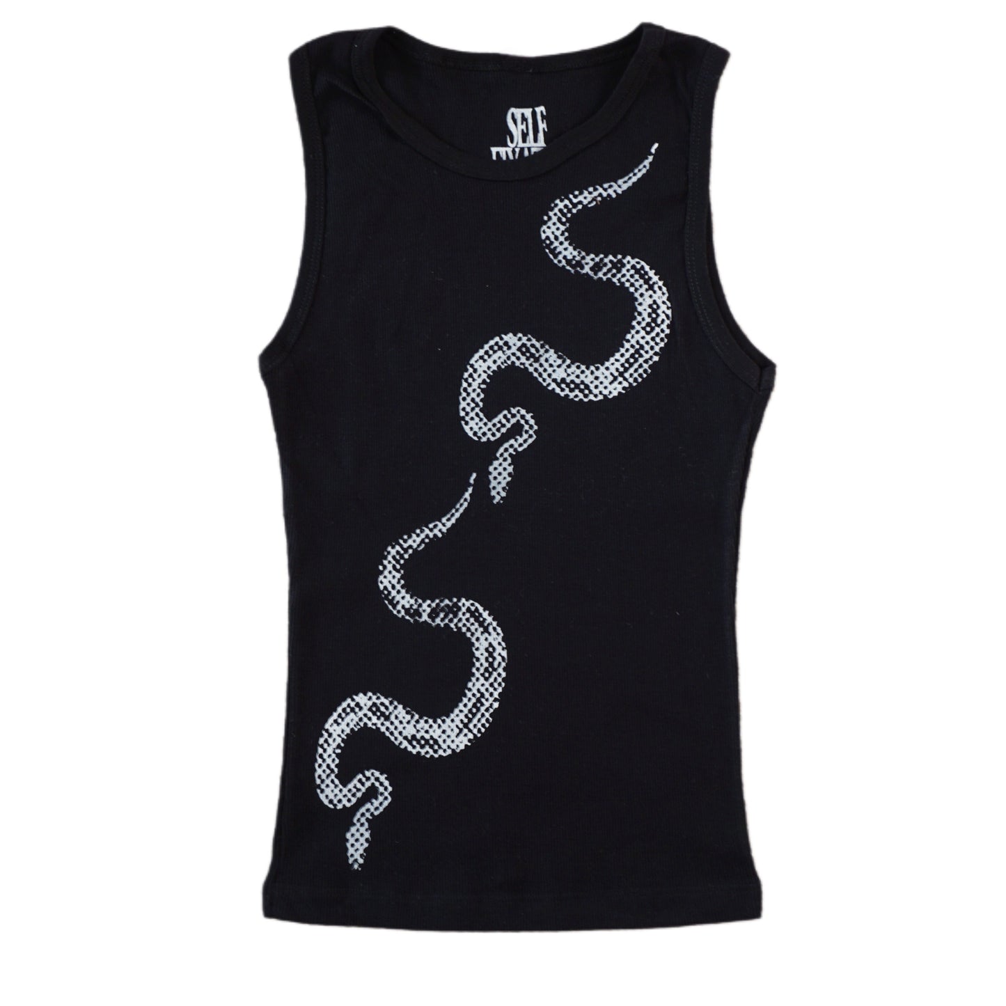 Snake two sided print tank top