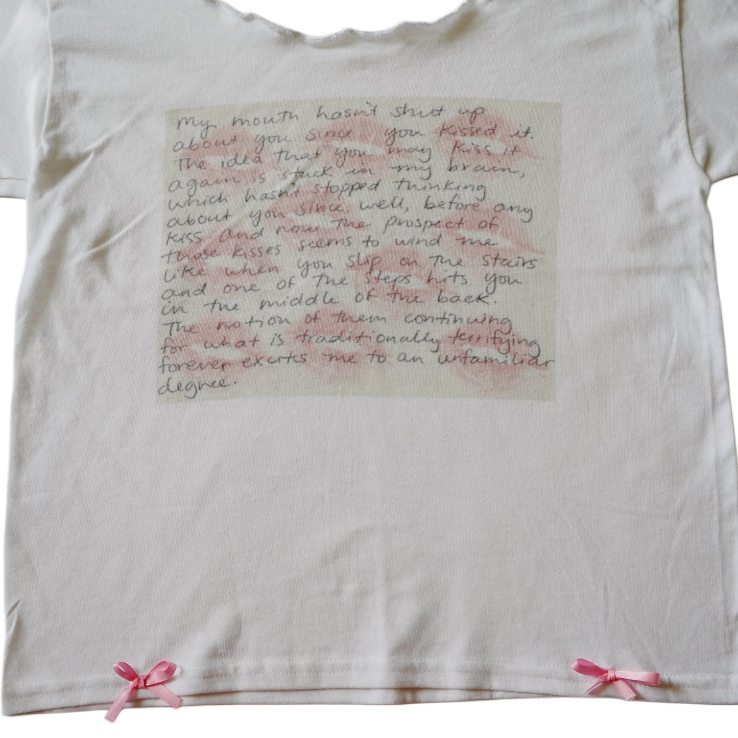 Love Letter off the shoulder tee