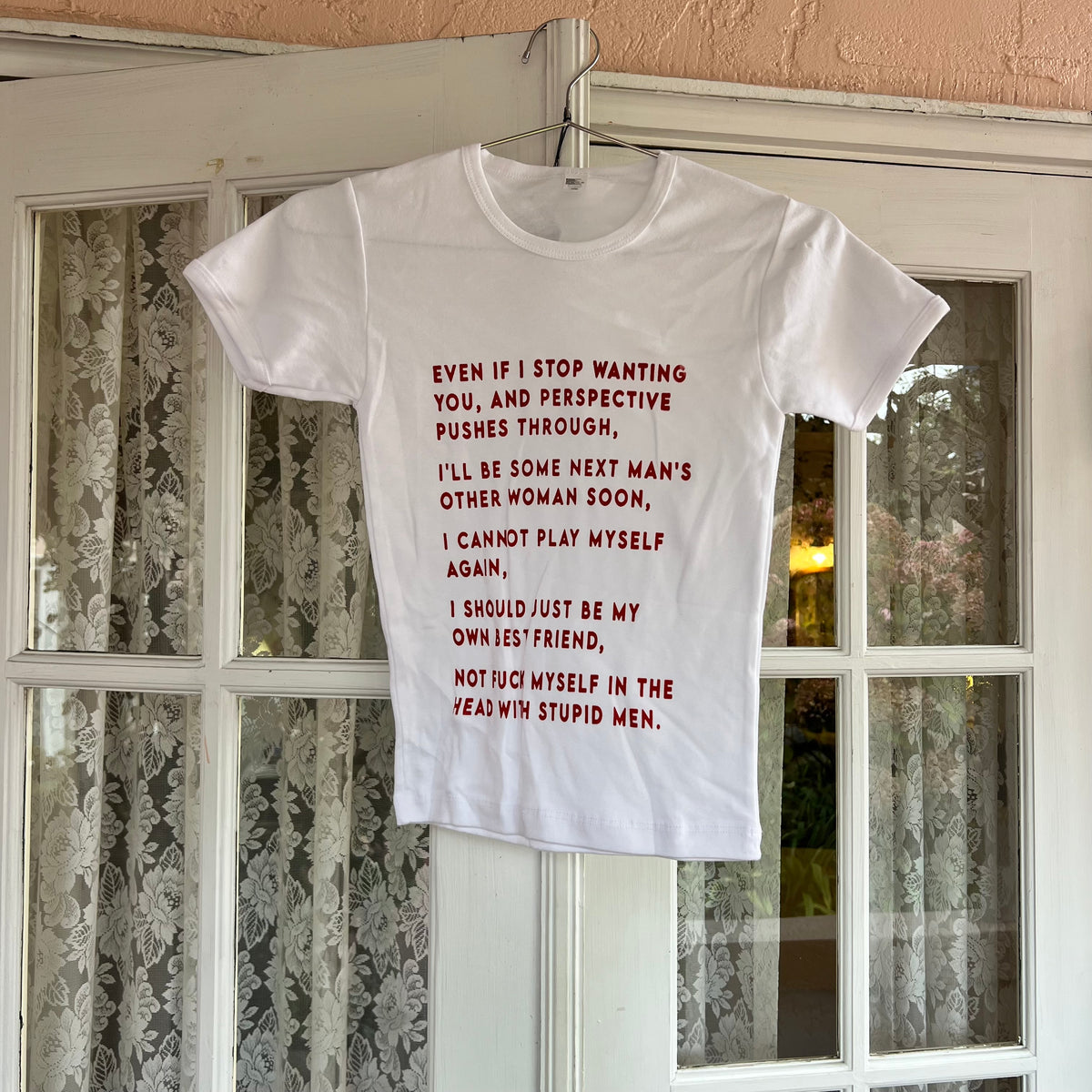 Tears Dry on Their Own baby tee - XS