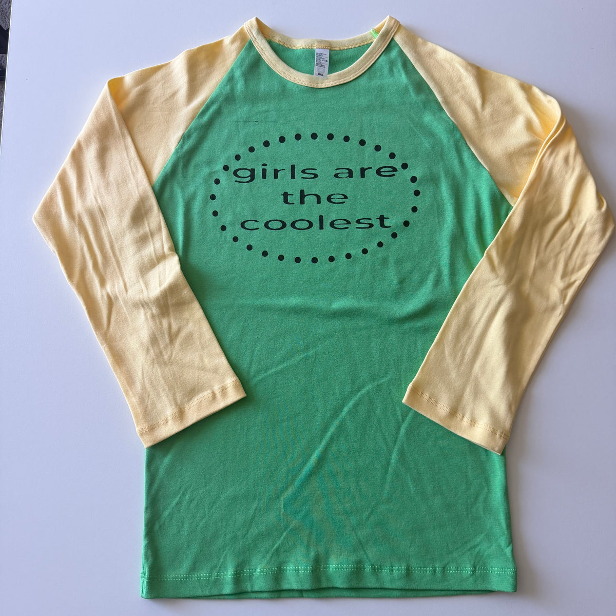 Girls are the coolest 3/4 sleeve - 2XL