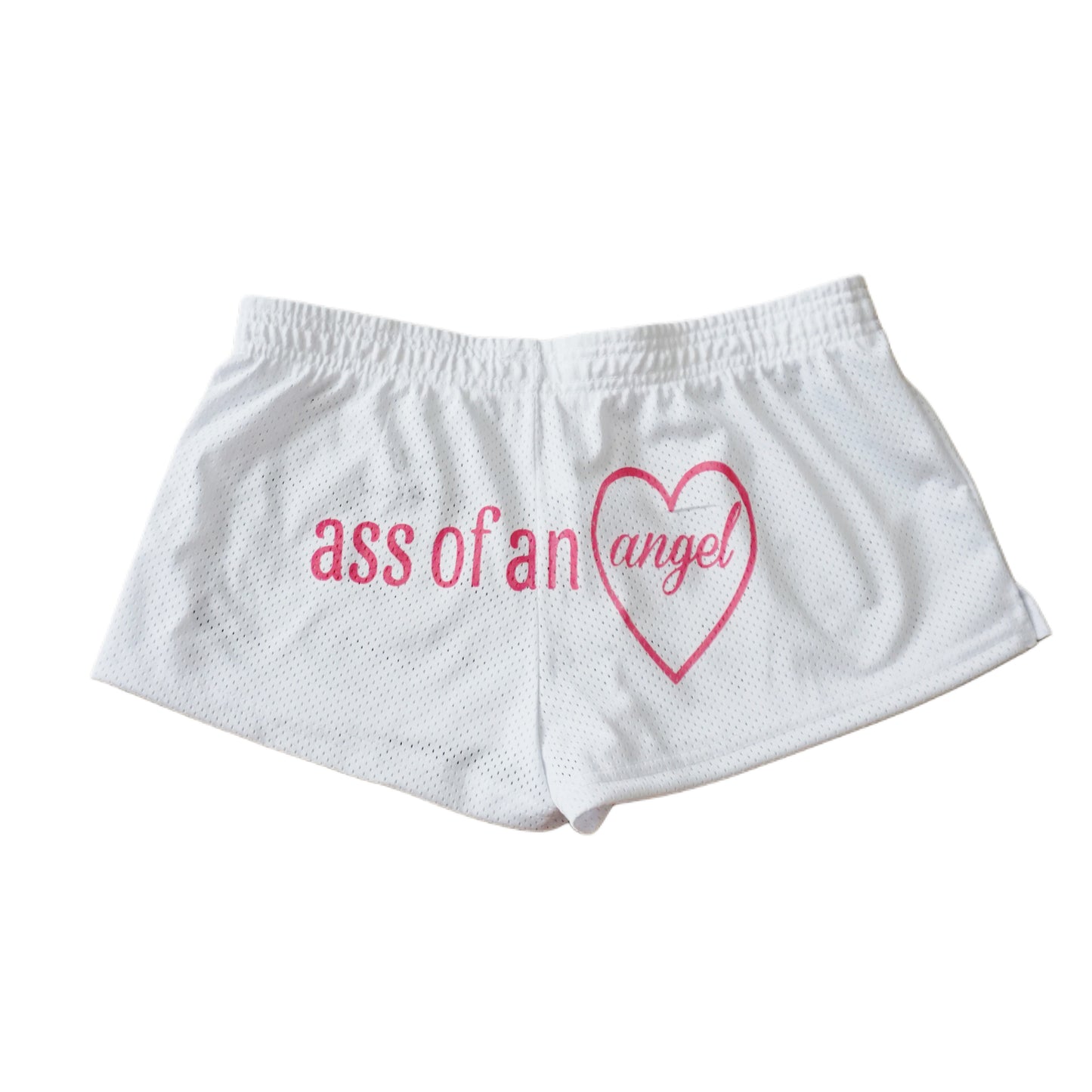 Ass of an angel mesh micro shorts
