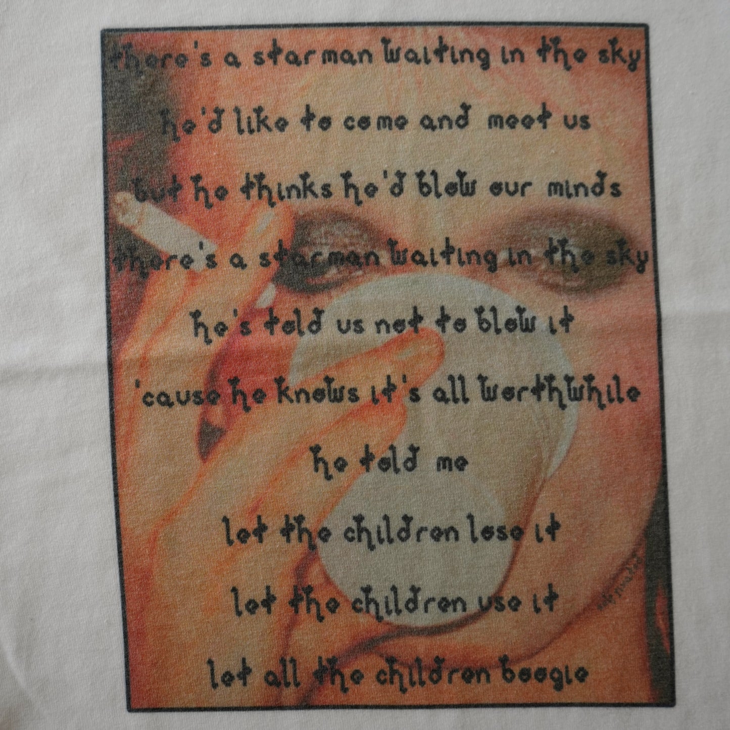 Starman ringer tee