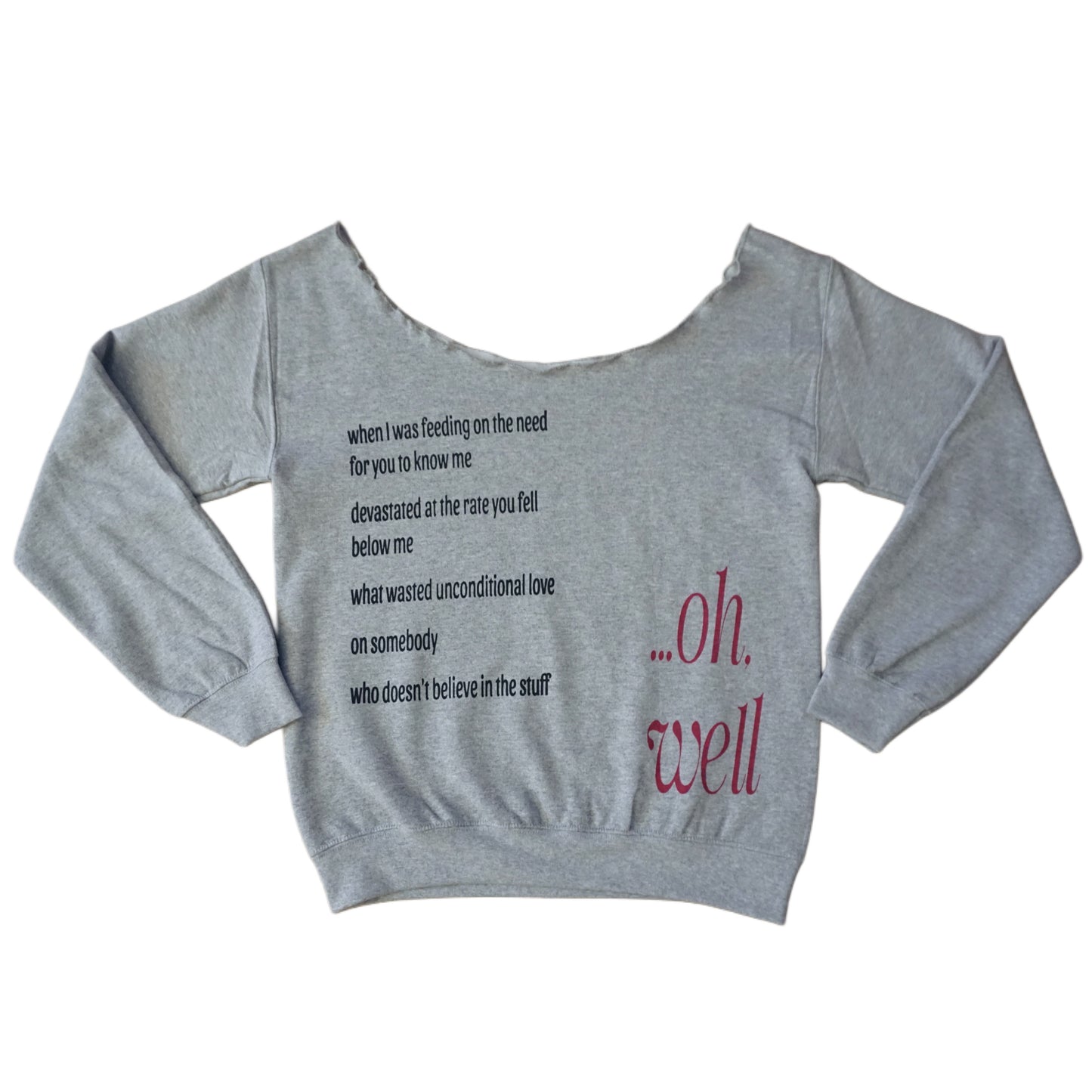 Oh well Fiona Apple lyrics sweater