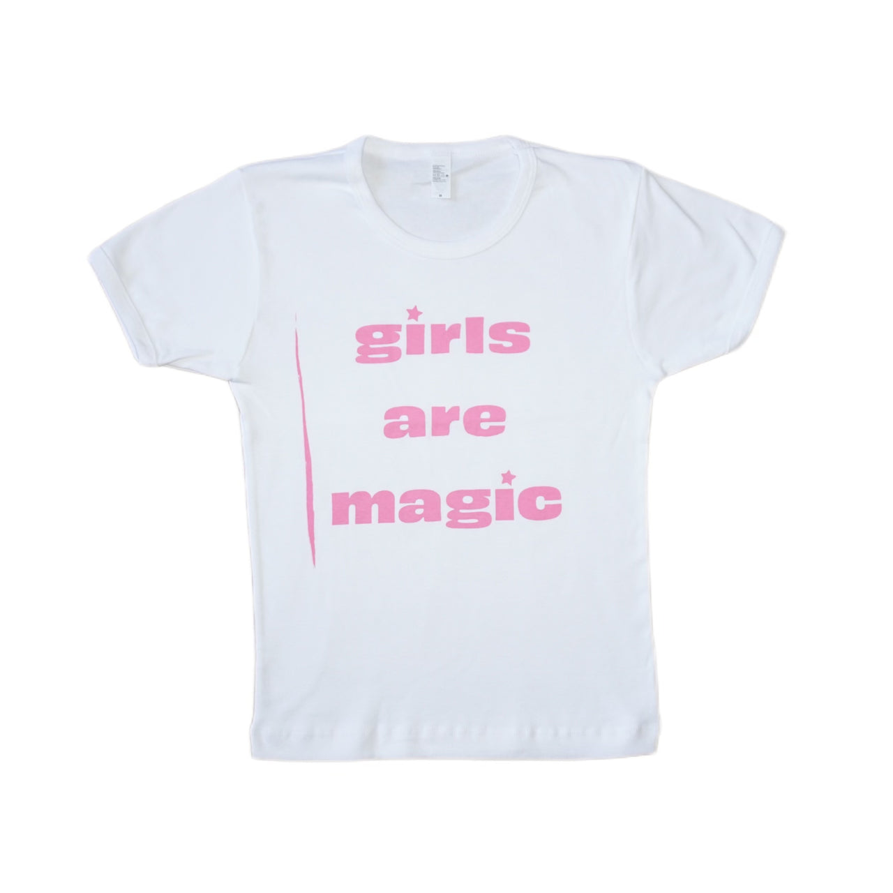 MISPRINT girls are magic baby tee