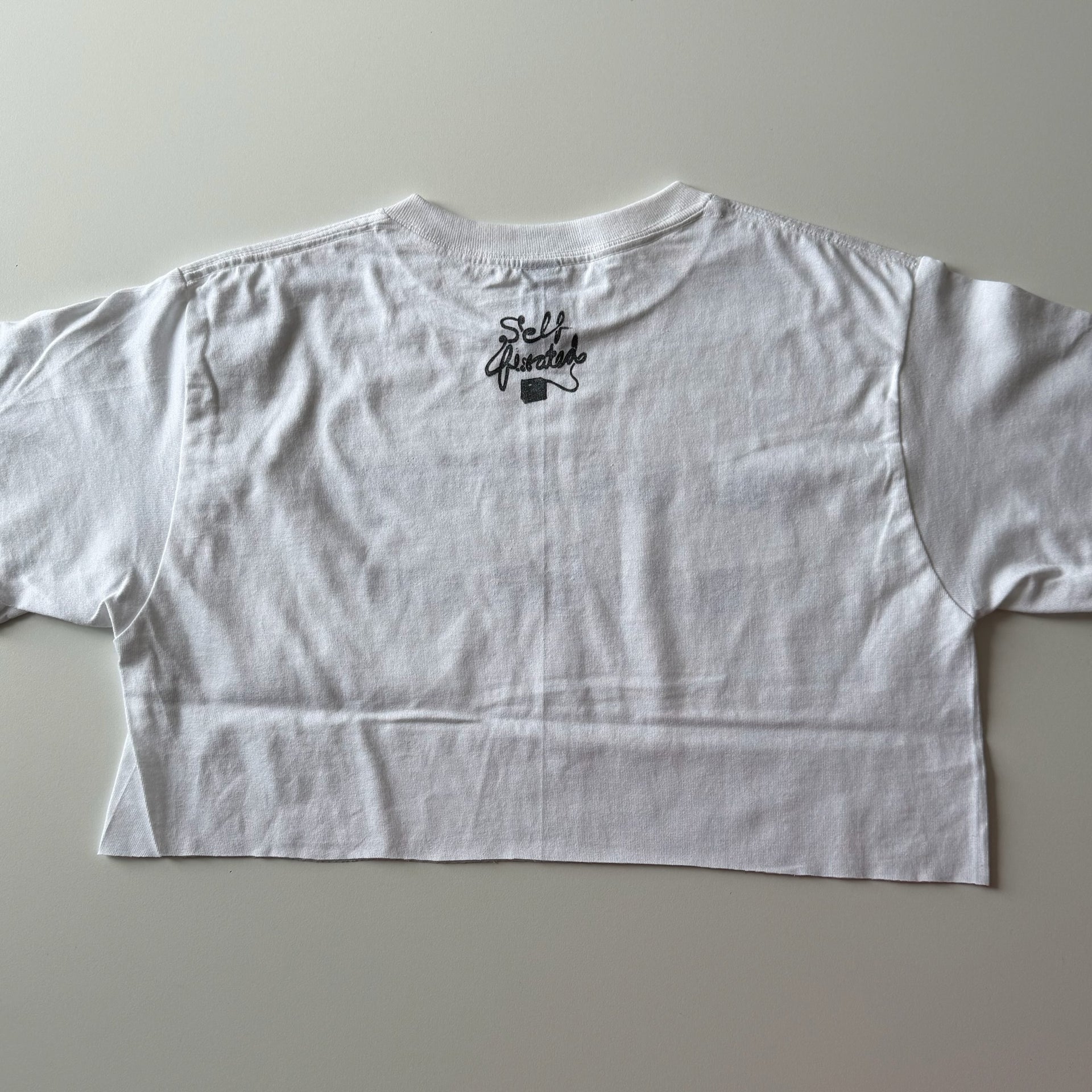 You are strange... cropped tee - M