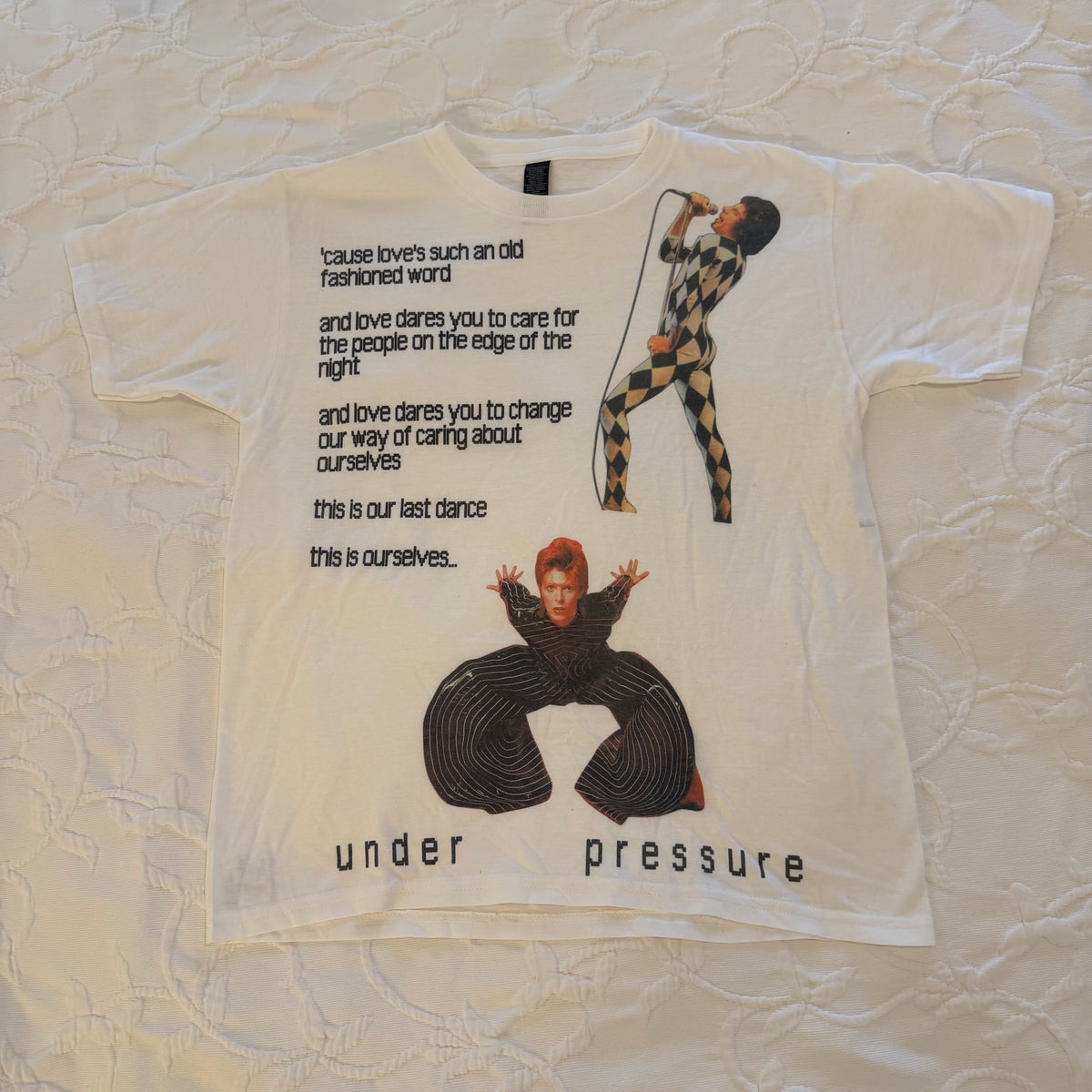 Under pressure baby tee - XL