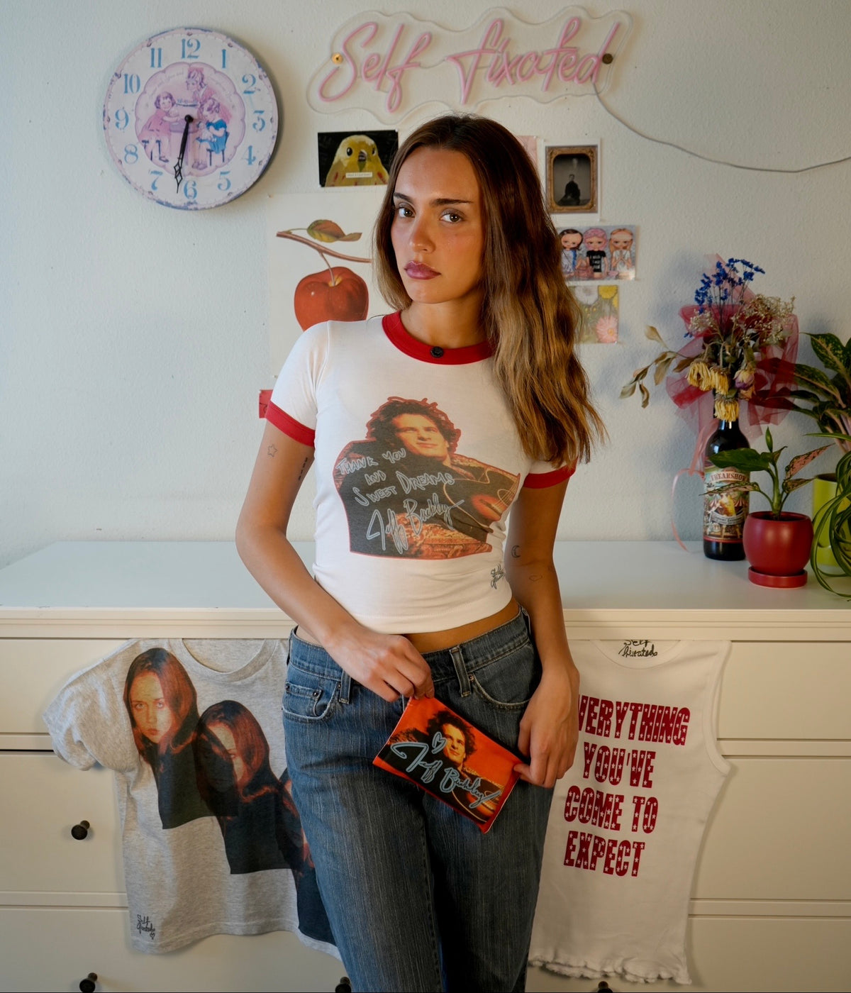 Sweet dreams ringer tee