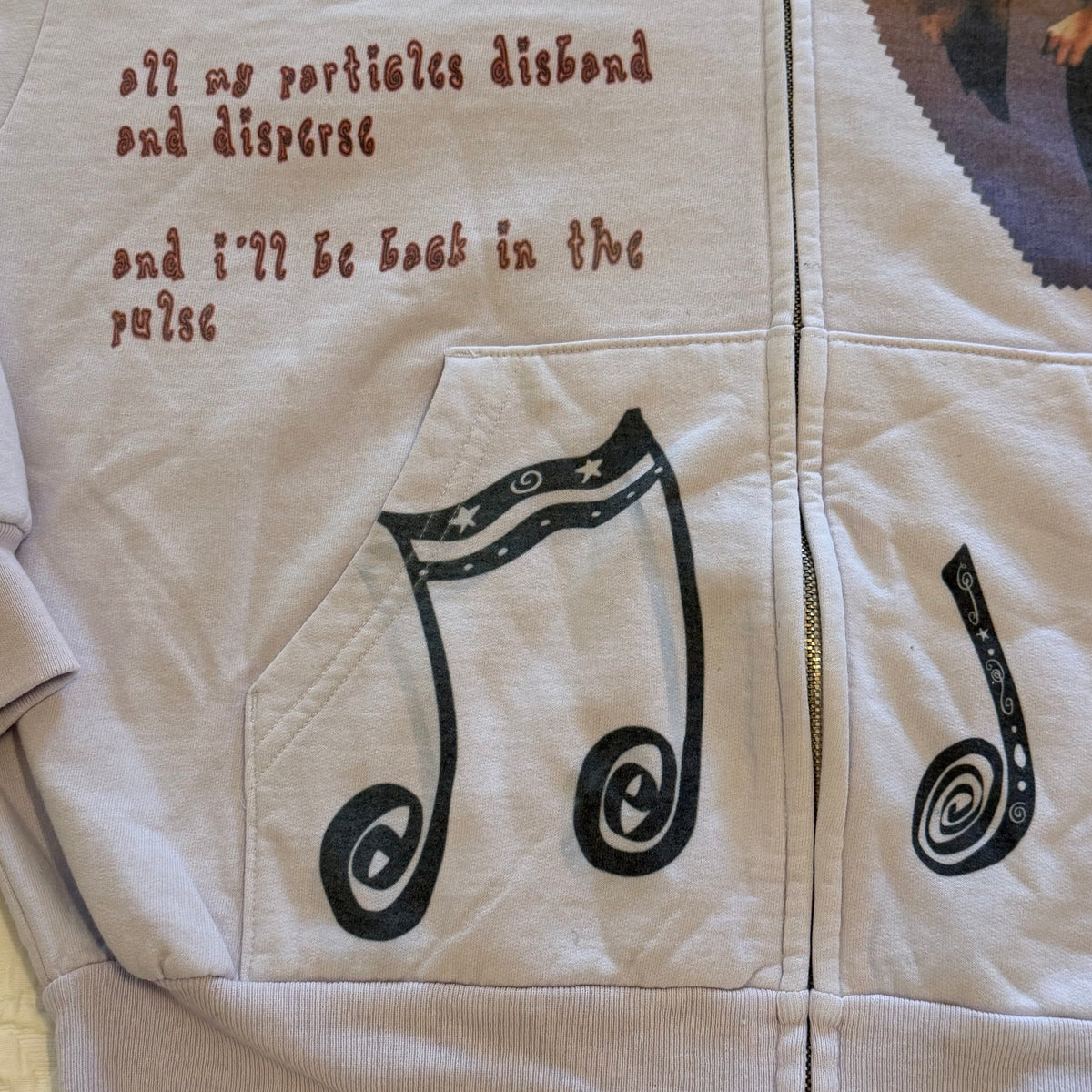 Fiona zip up hoodie - M