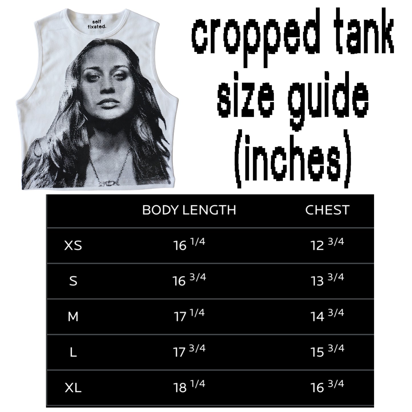 Fiona cropped tank