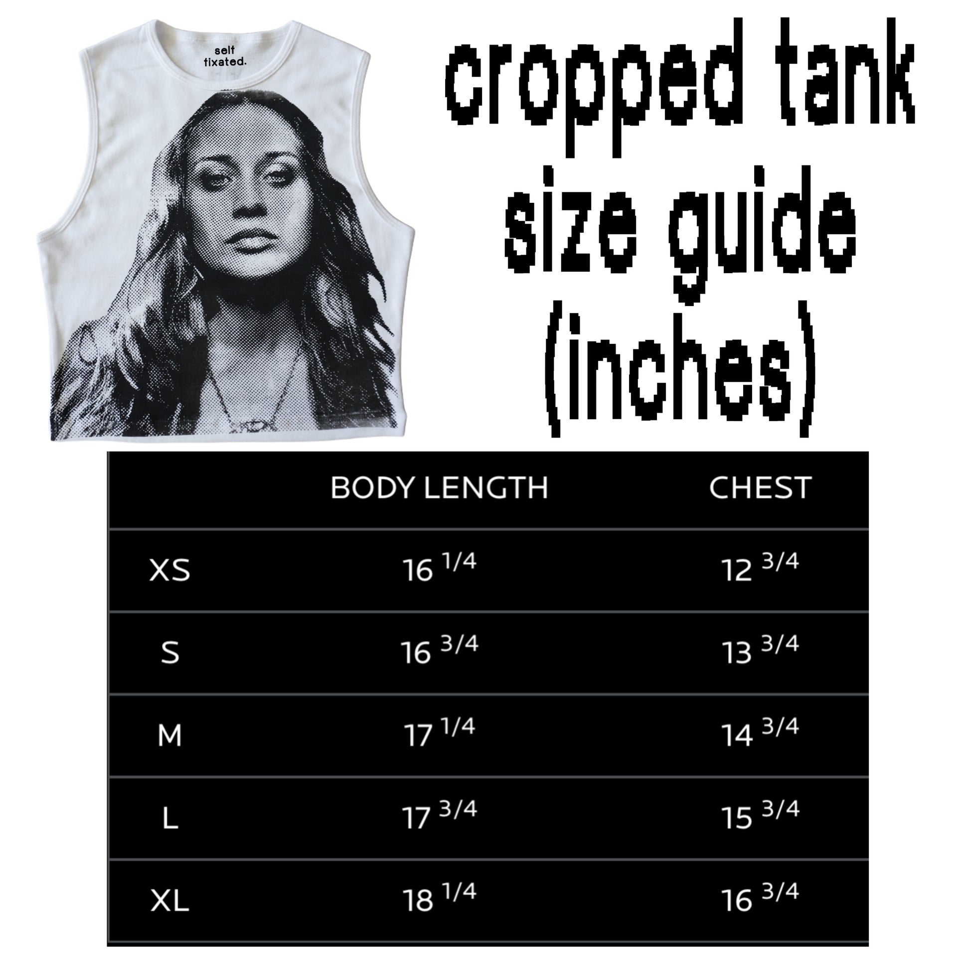 Fiona cropped tank