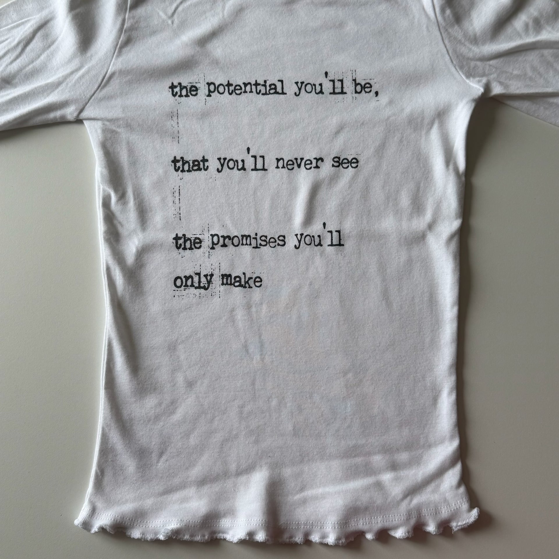 Between the bars long sleeve - S