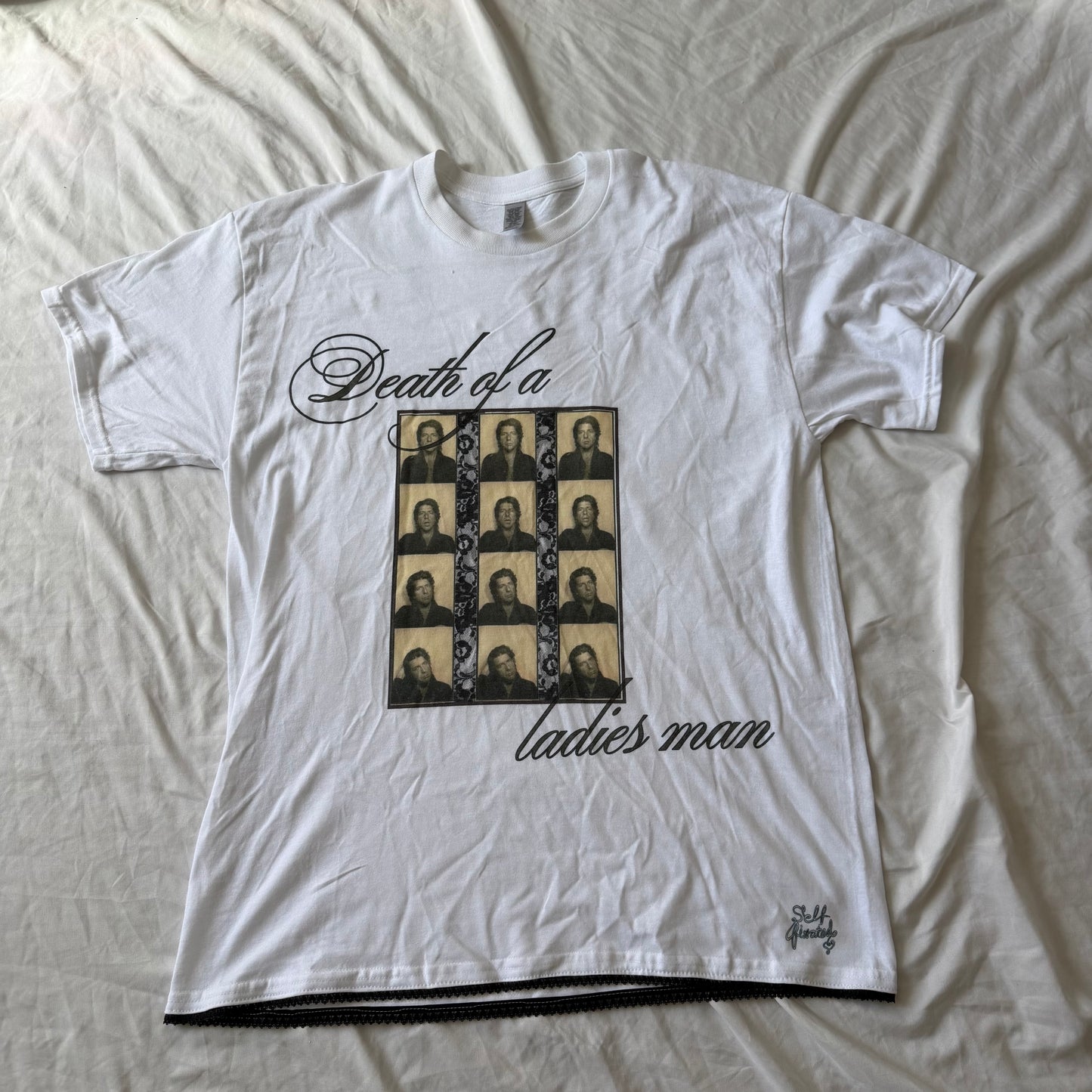 Death of a ladies man tee - L