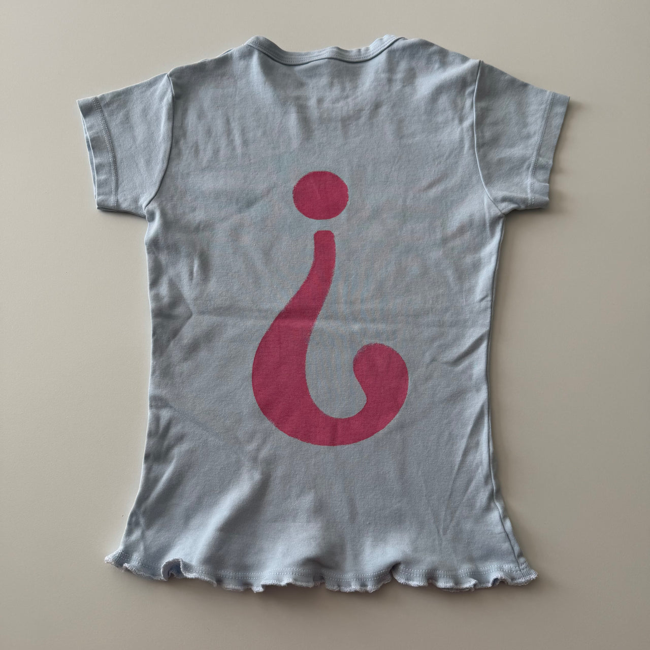 Question mark baby tee - XS