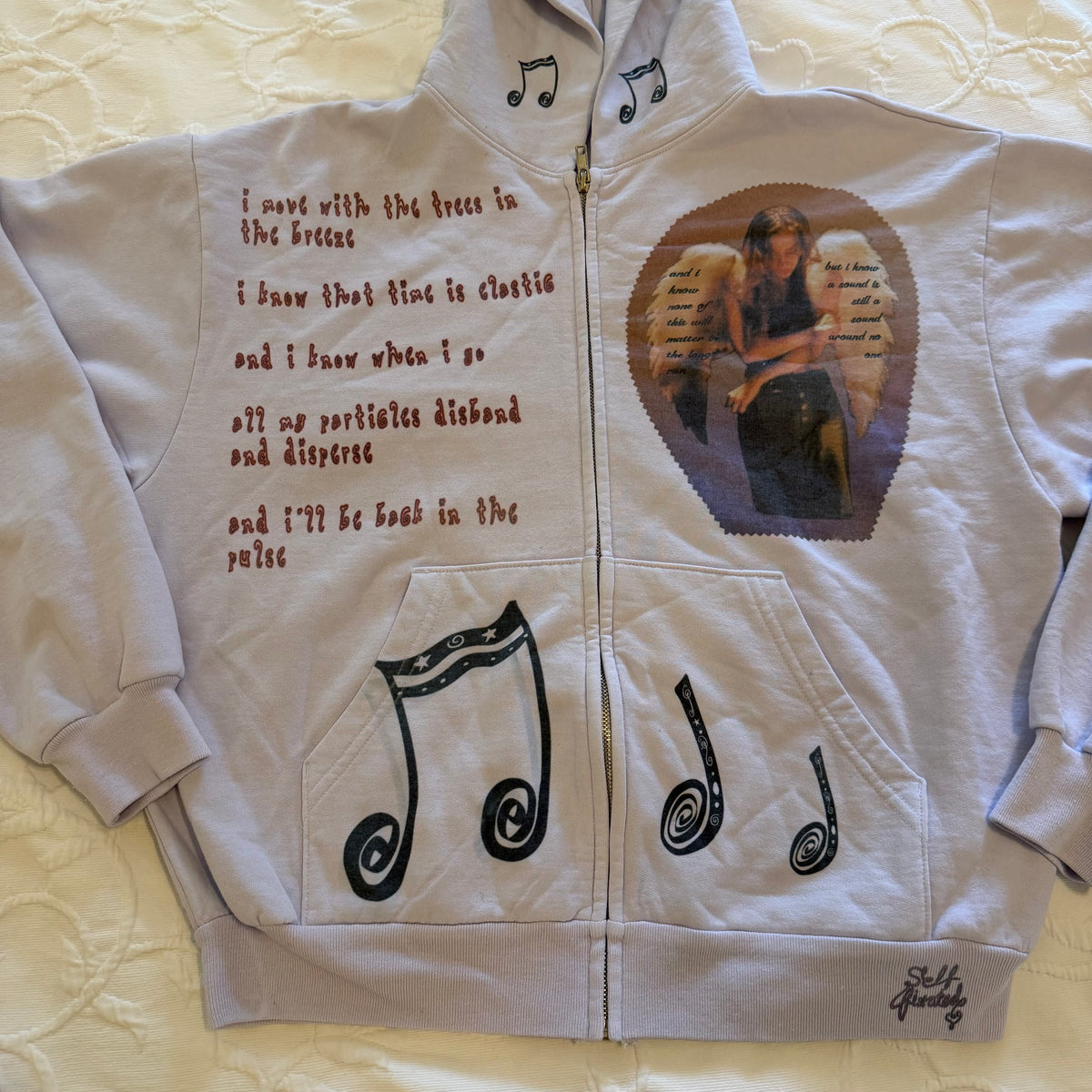 Fiona zip up hoodie - M