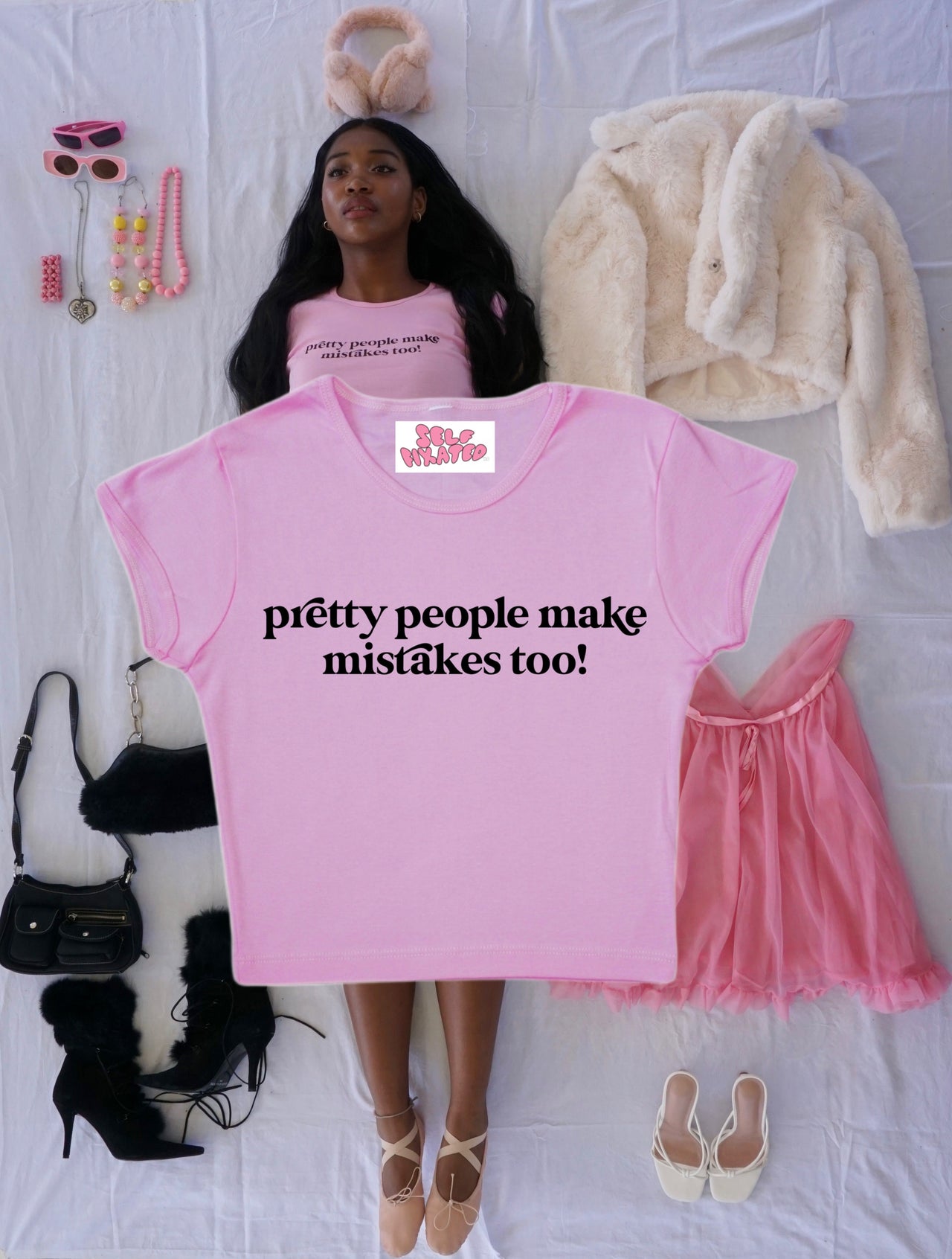 Pretty people make mistakes too crop top