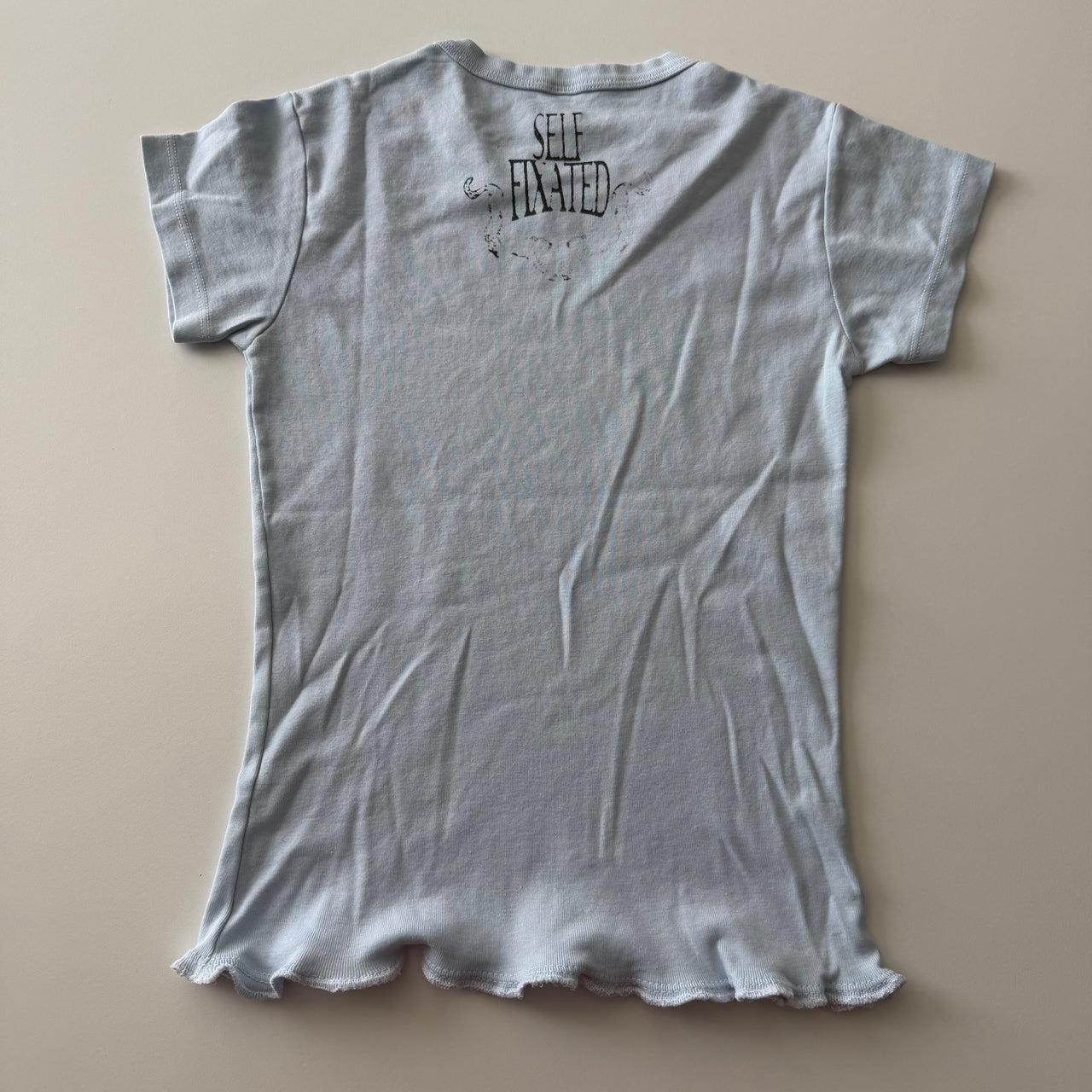 All i do is think of Perks and cry baby tee - XS