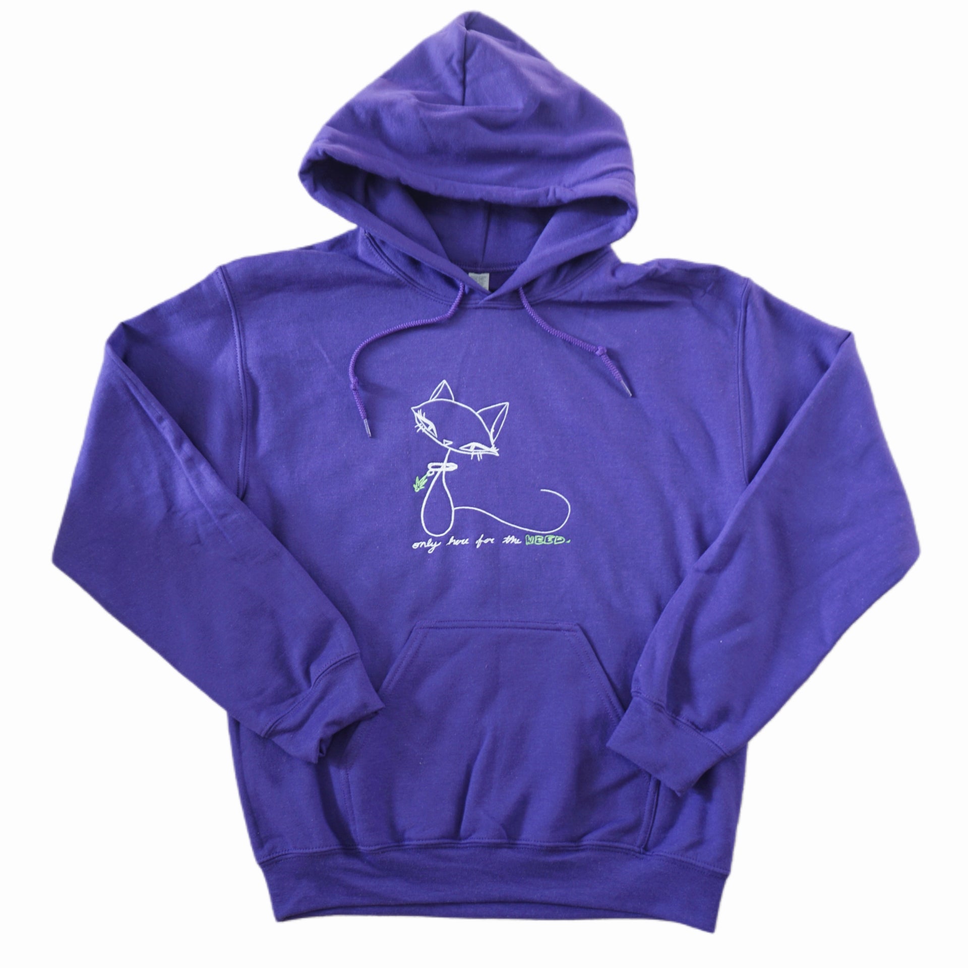 Only here for the… hoodie