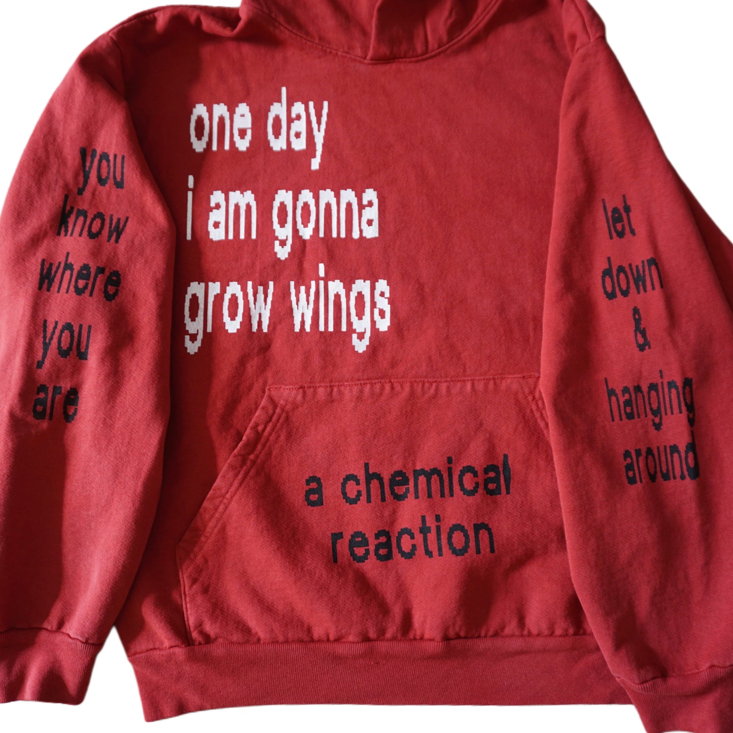 Let down hoodie