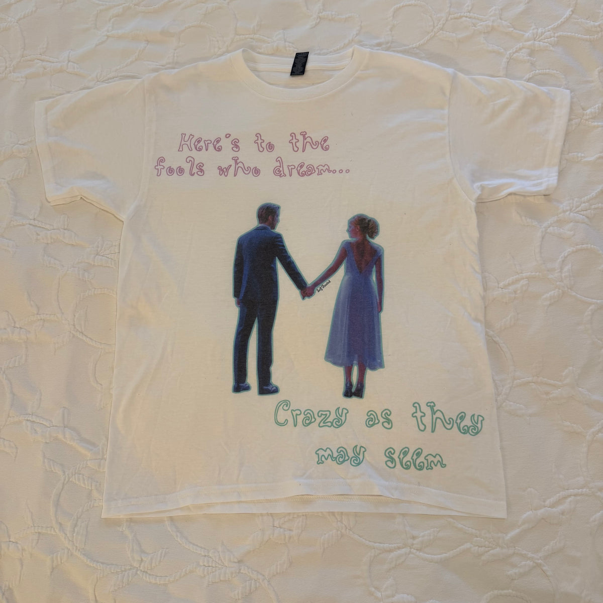 To the fools who dream baby tee - XL