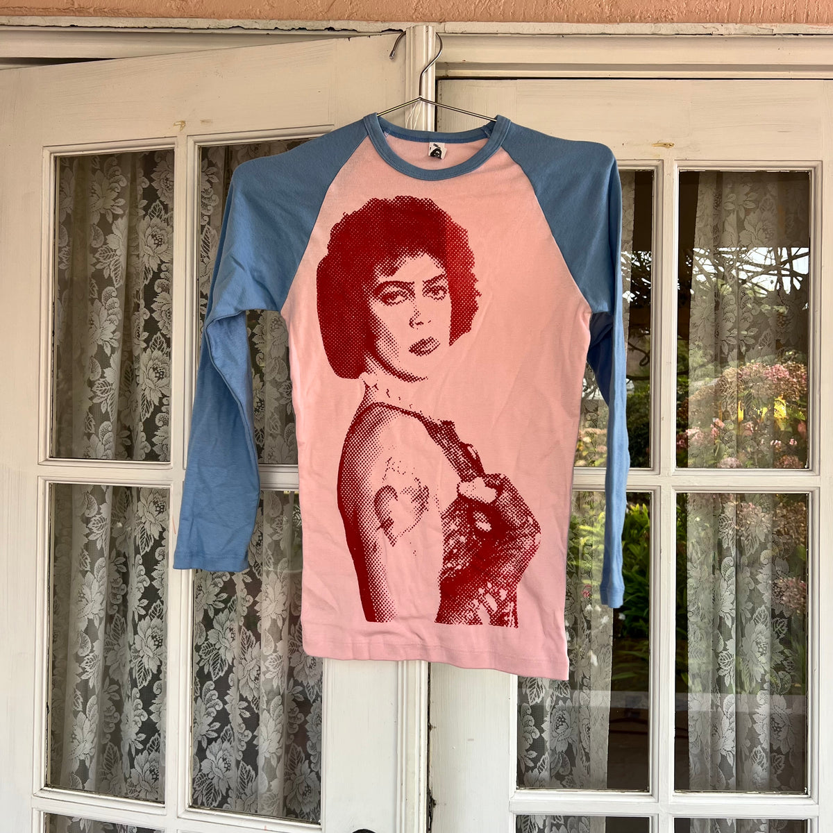 Frank n furter raglan tee - M