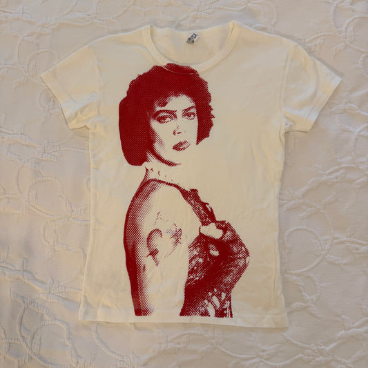 Frank n furter baby tee - L