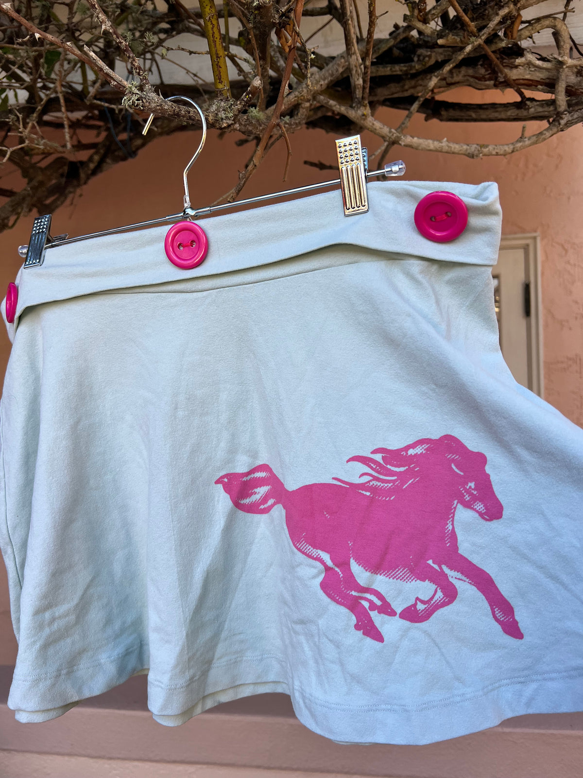 The button Horse skirt - XL
