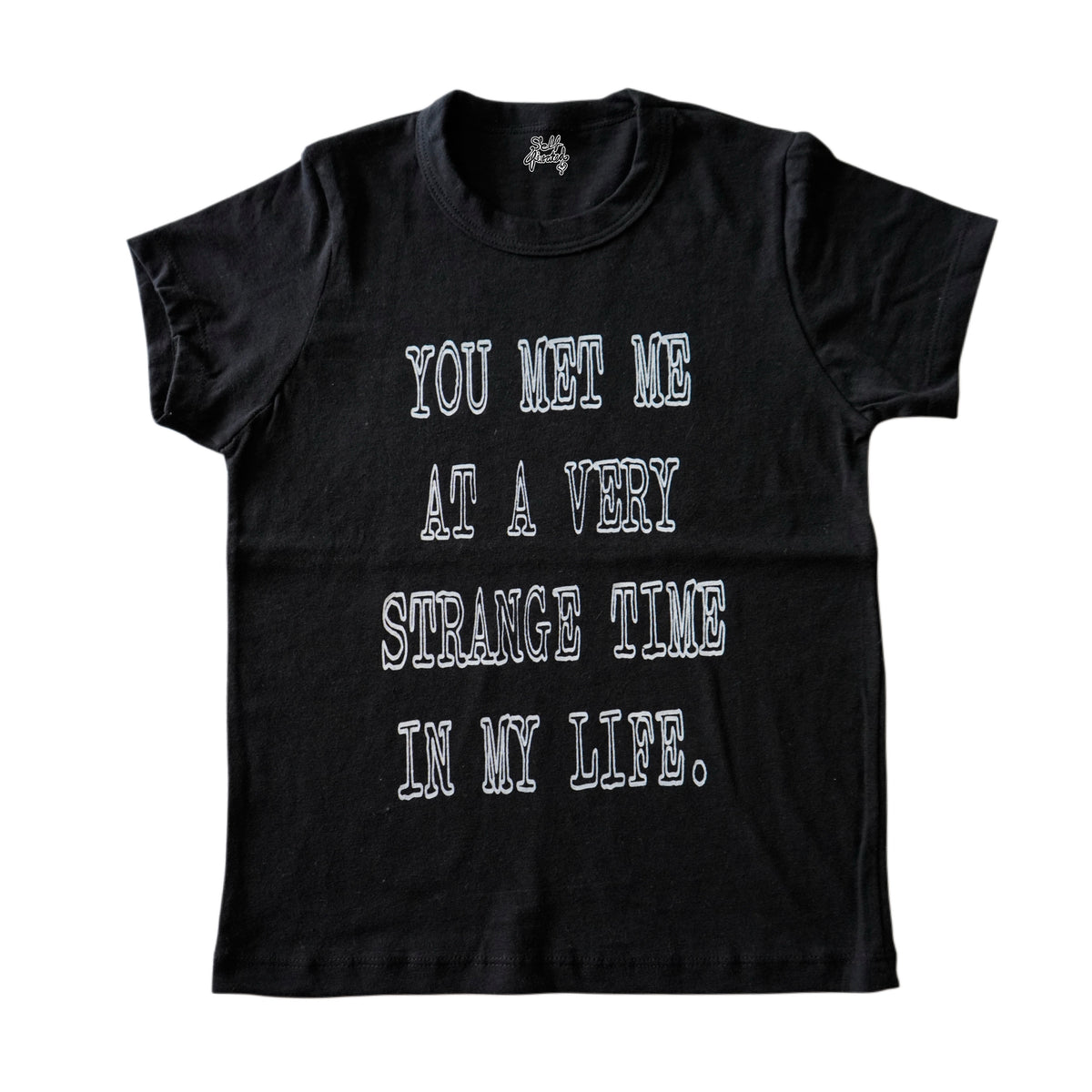 Strange time tee