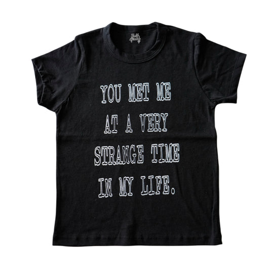 Strange time tee