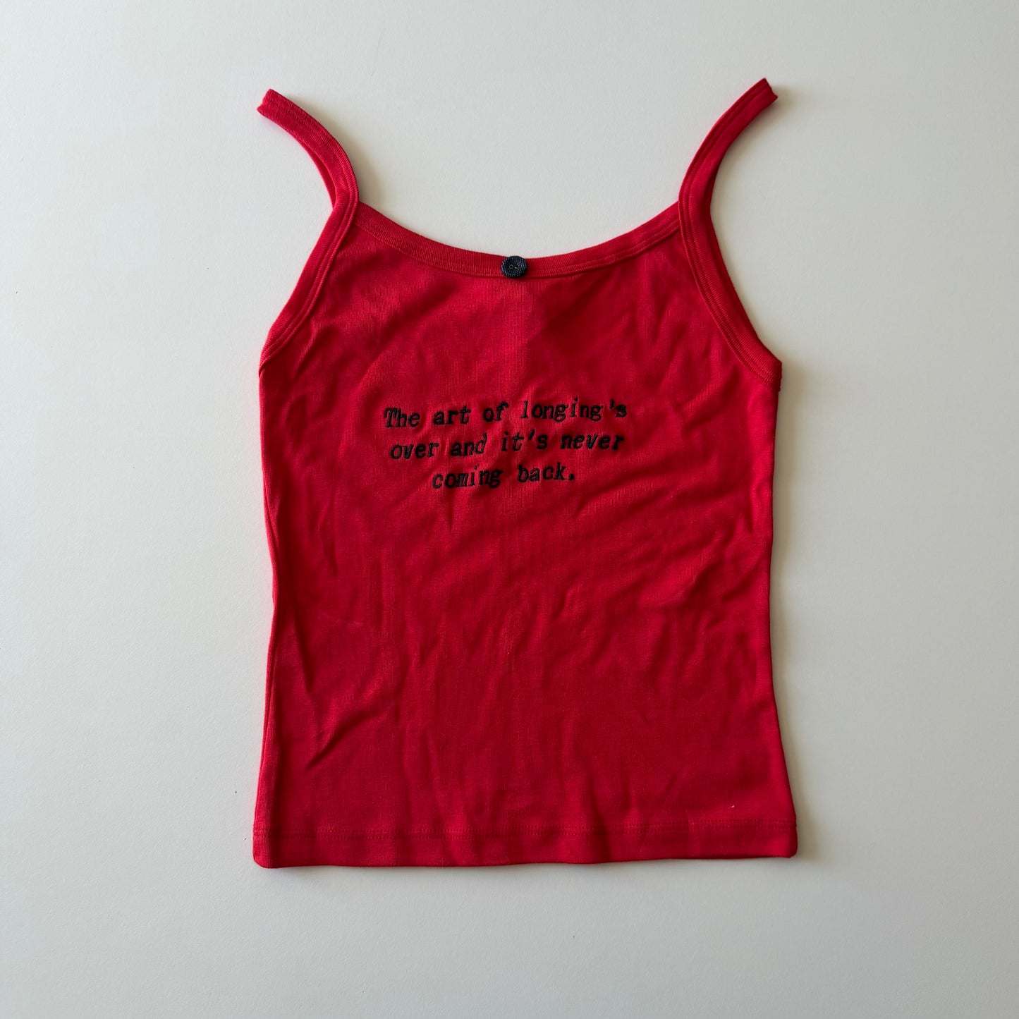 The art of longing's over tank - S